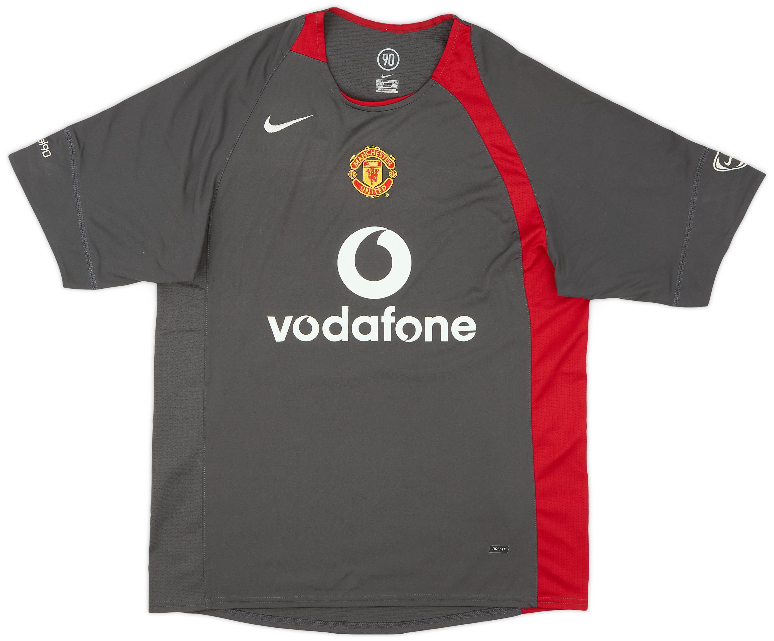 2004-05 Manchester United Nike Training Shirt - 9/10 - (M