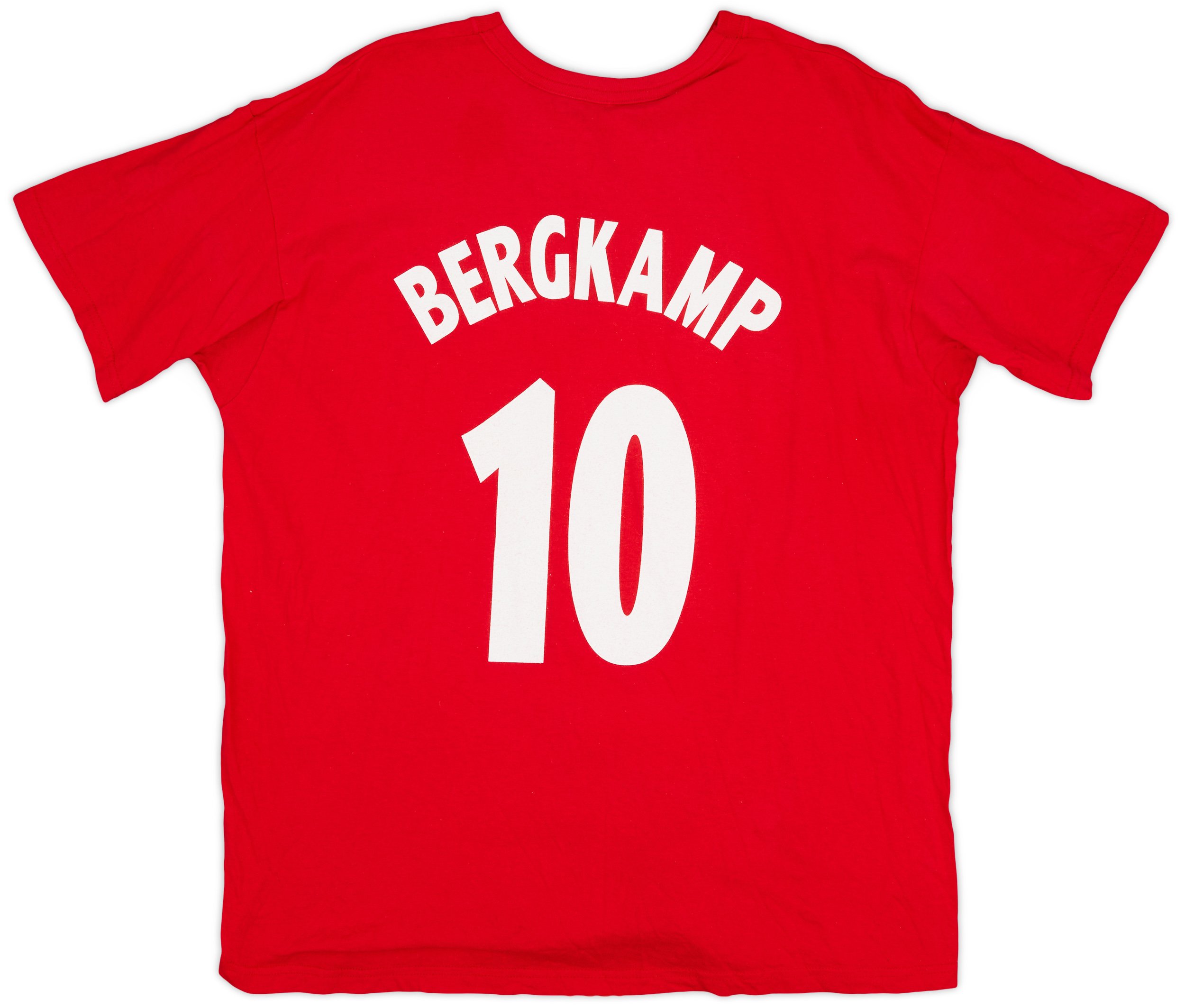ウェア Arsenal 2006 Bergkamp Testimonial Shirt 2006 Arsenal Dennis Bergkamp Testimonial Shirt - 7/10 - (XL
