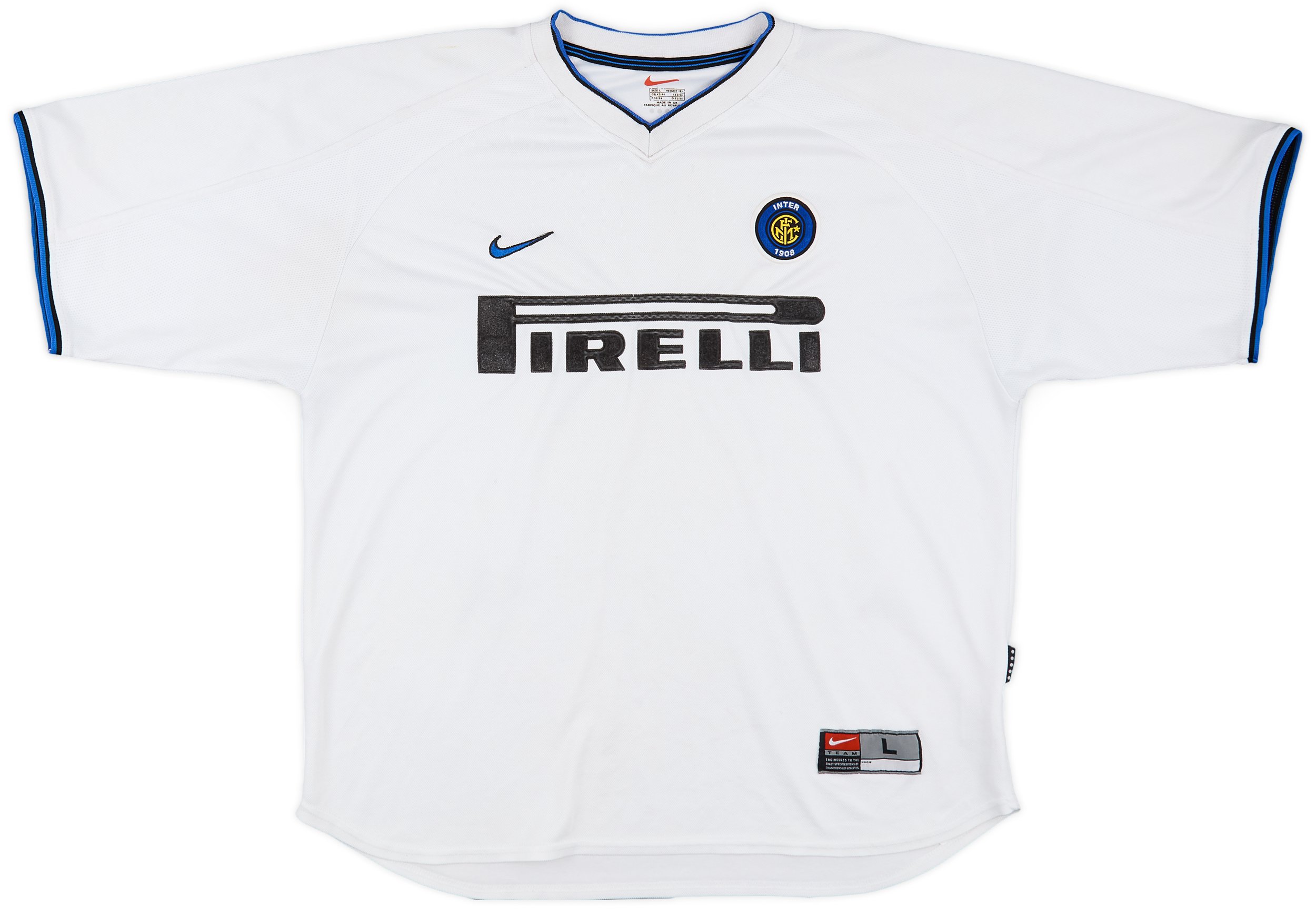 （希少）1999-00 Inter Milan Nike Sweat Top 希少）1999-00 Inter Milan Nike Sweat Top 希少）1999-00 Inter Milan