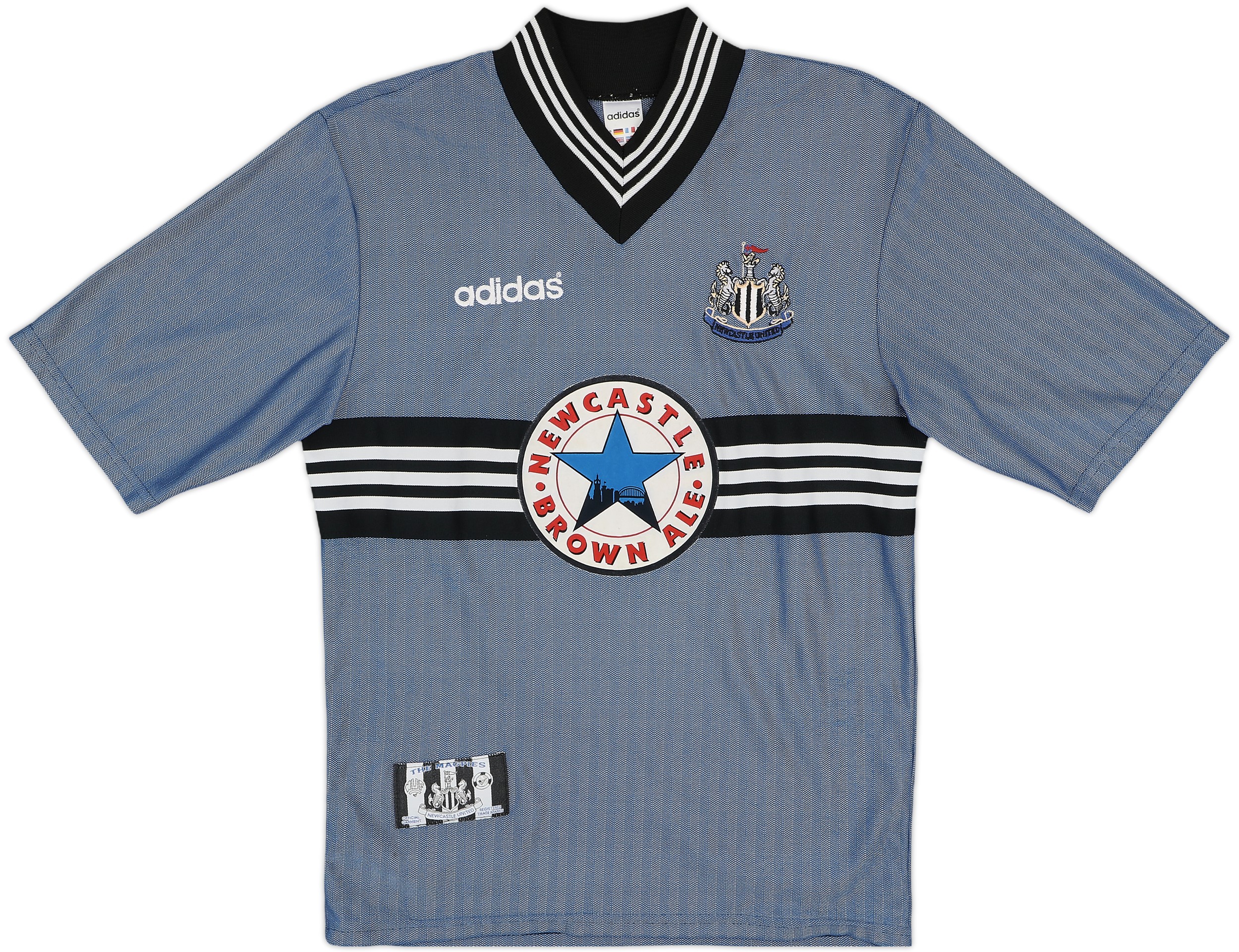 adidas Newcastle United Mens SS Away Shirt 1996/97