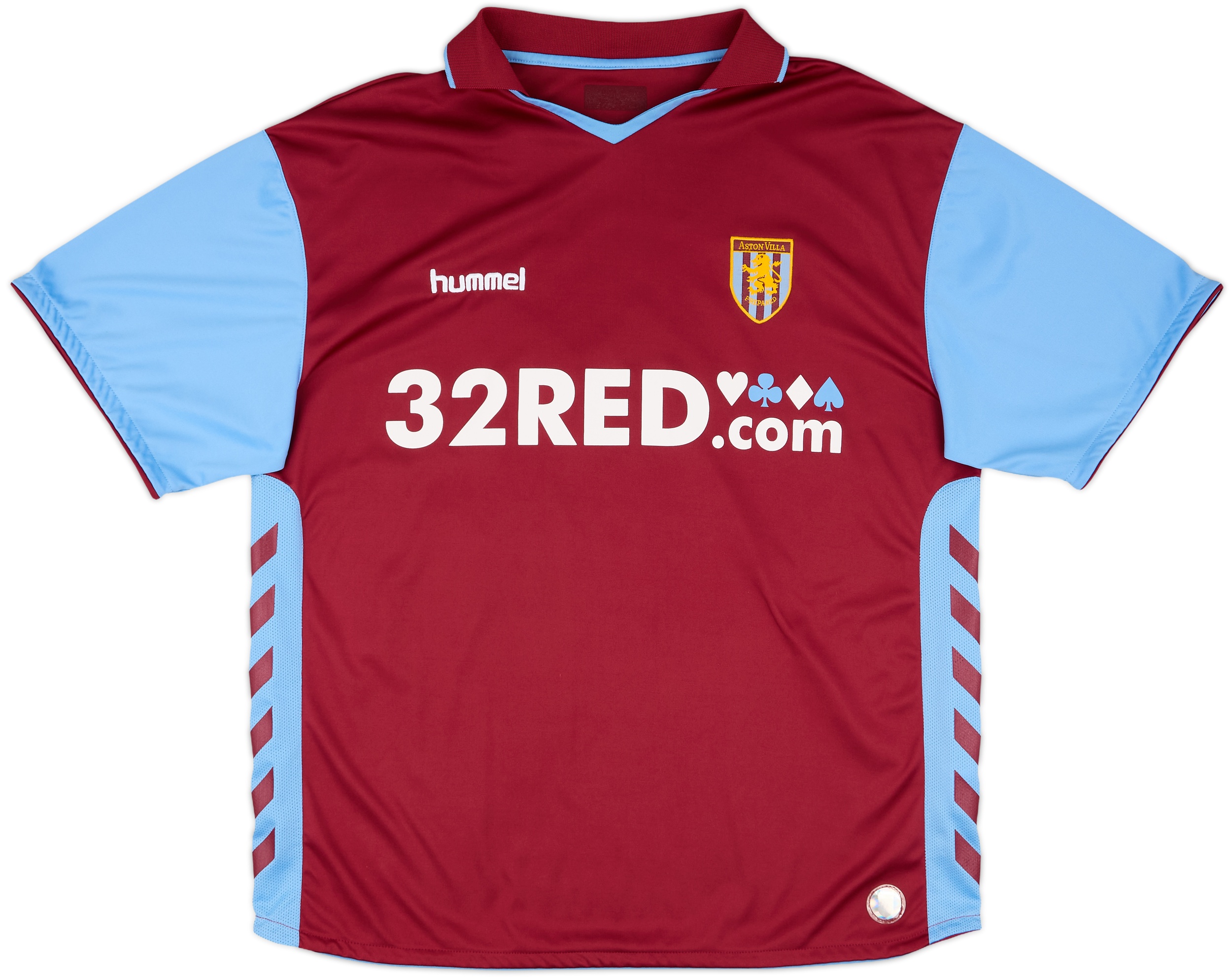 Hummel Aston Villa Mens SS Home Shirt 2006/07 | AVLH06112163used