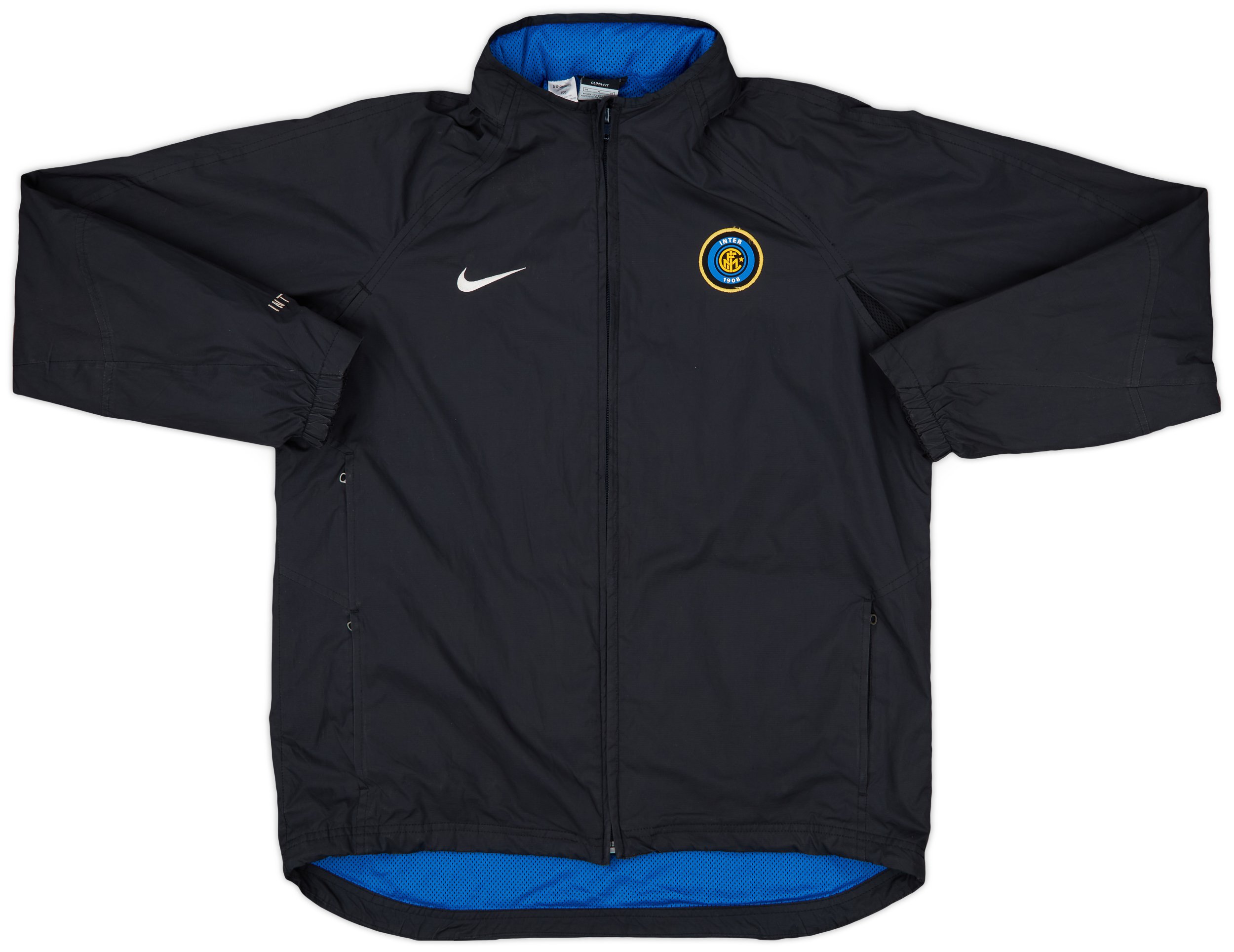 2004-05 Inter Milan Nike Hooded Rain Jacket - 9/10 - (M) | INTJ04
