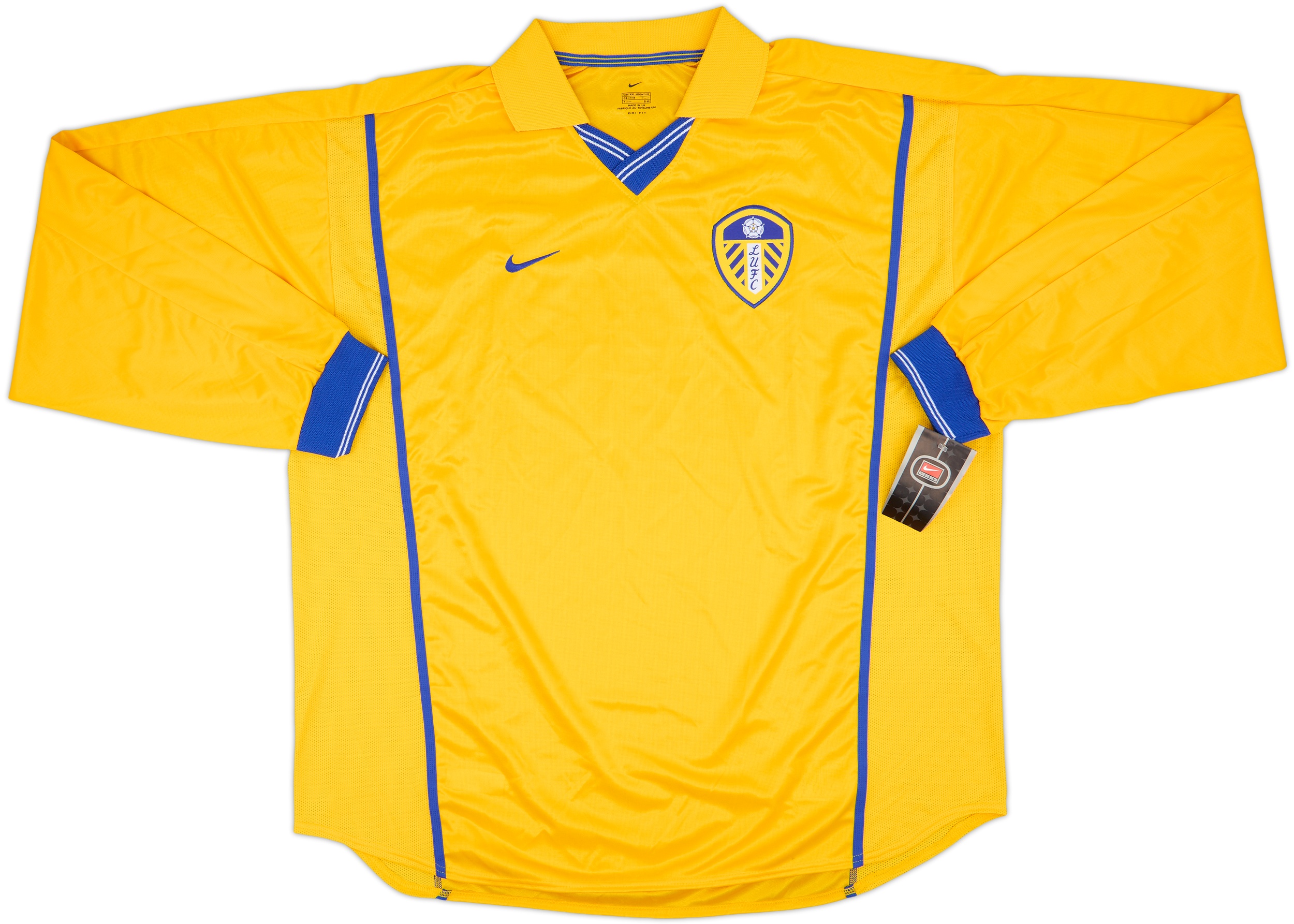 Nike Leeds United Mens LS Player Issue Away Shirt 2000/02 | LEEA00