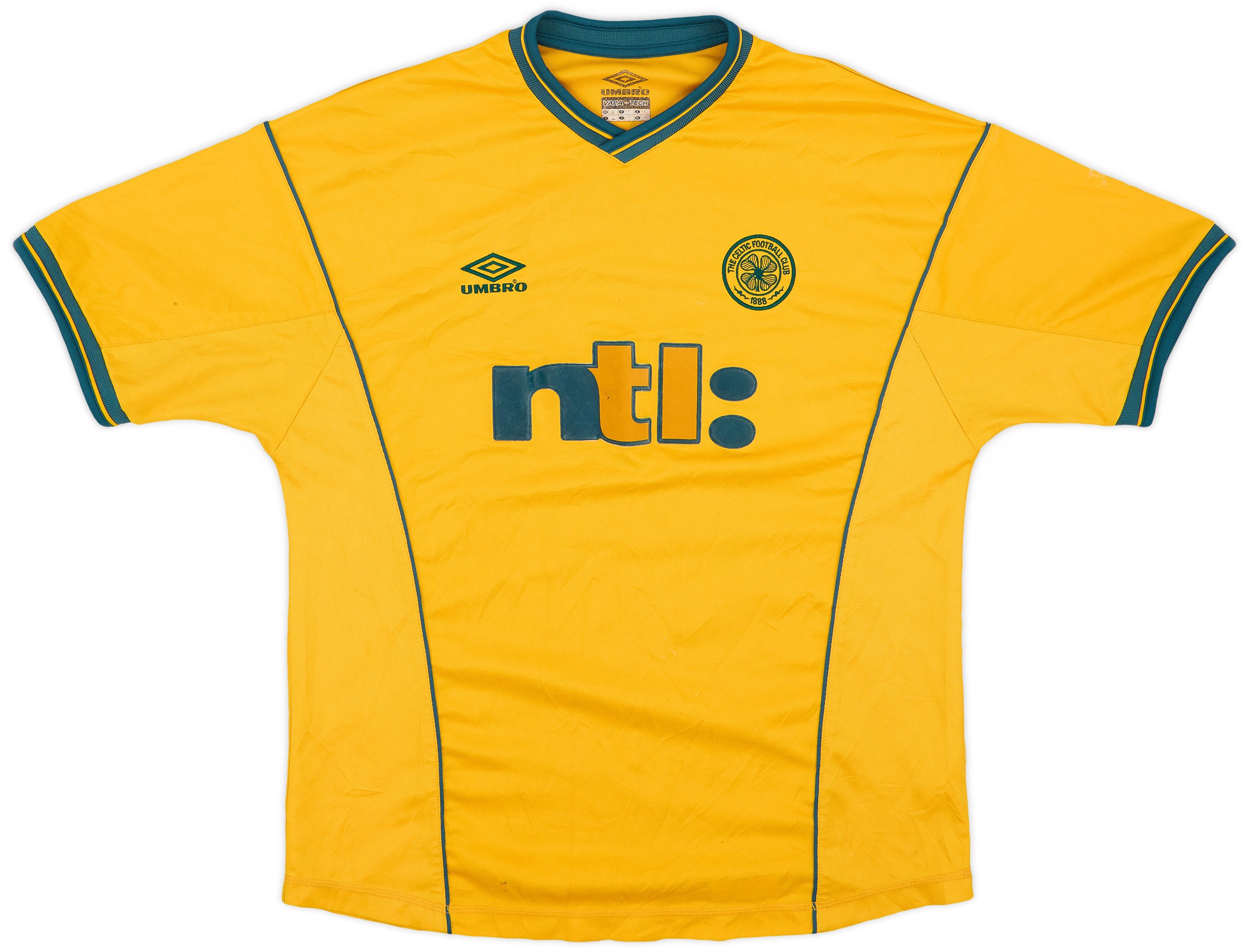 Umbro Celtic Mens SS Away Shirt 2000/02 | CELA0009461used