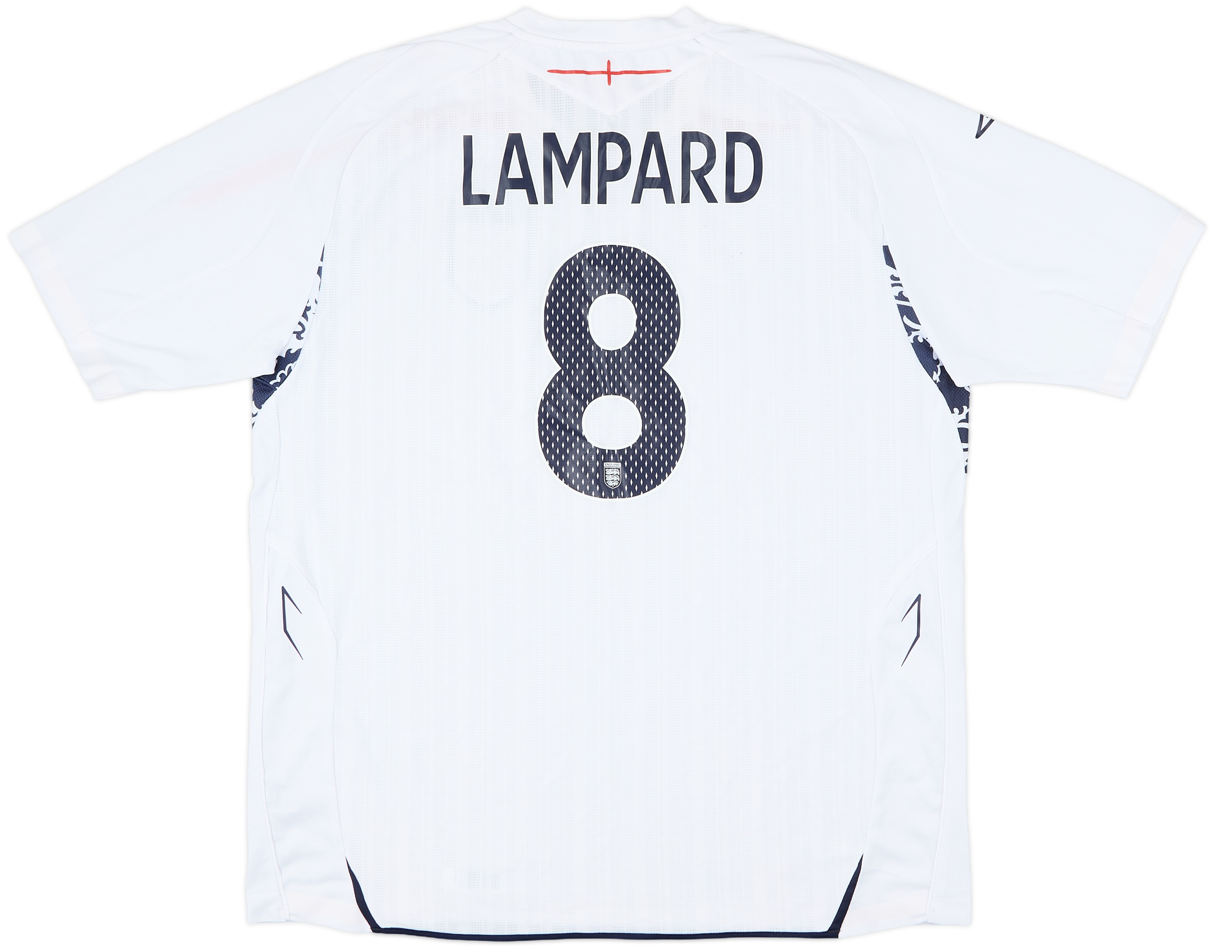 Umbro England Mens SS Home Shirt 2007 | ENGH07147104used | FOOTY.COM