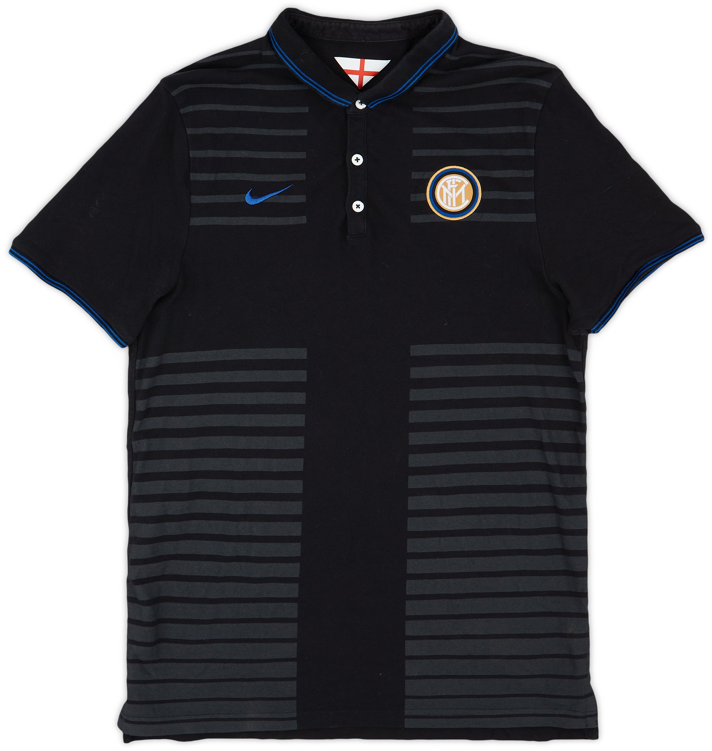 2014-15 Inter Milan Nike Polo Shirt - 8/10 - (L) | INTTR1-472