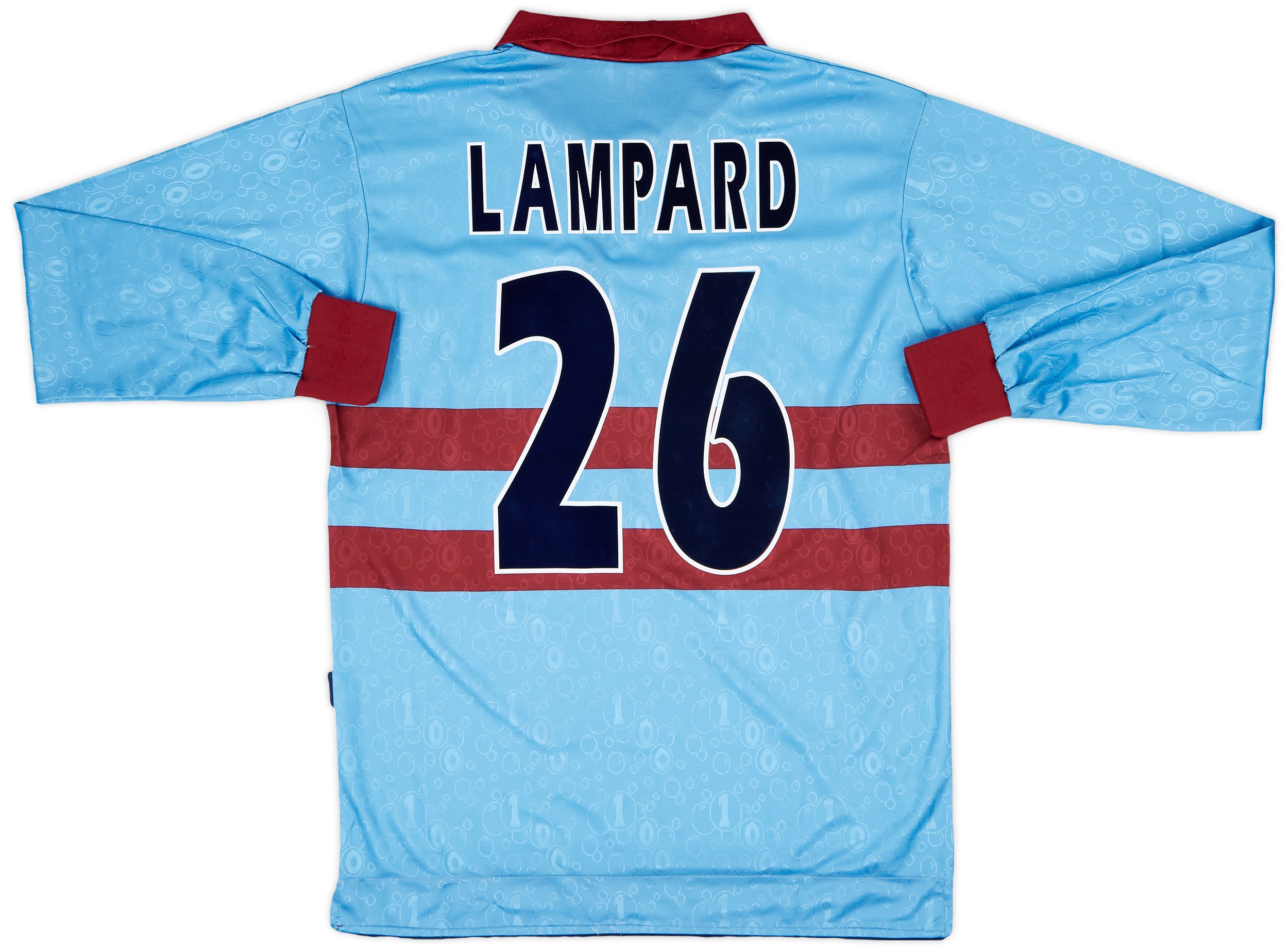 ウェア Westham United 1995/97 Away L/S Uniform Away West Ham United Mens LS Away Shirt 1995/97 | WHMA95588696used