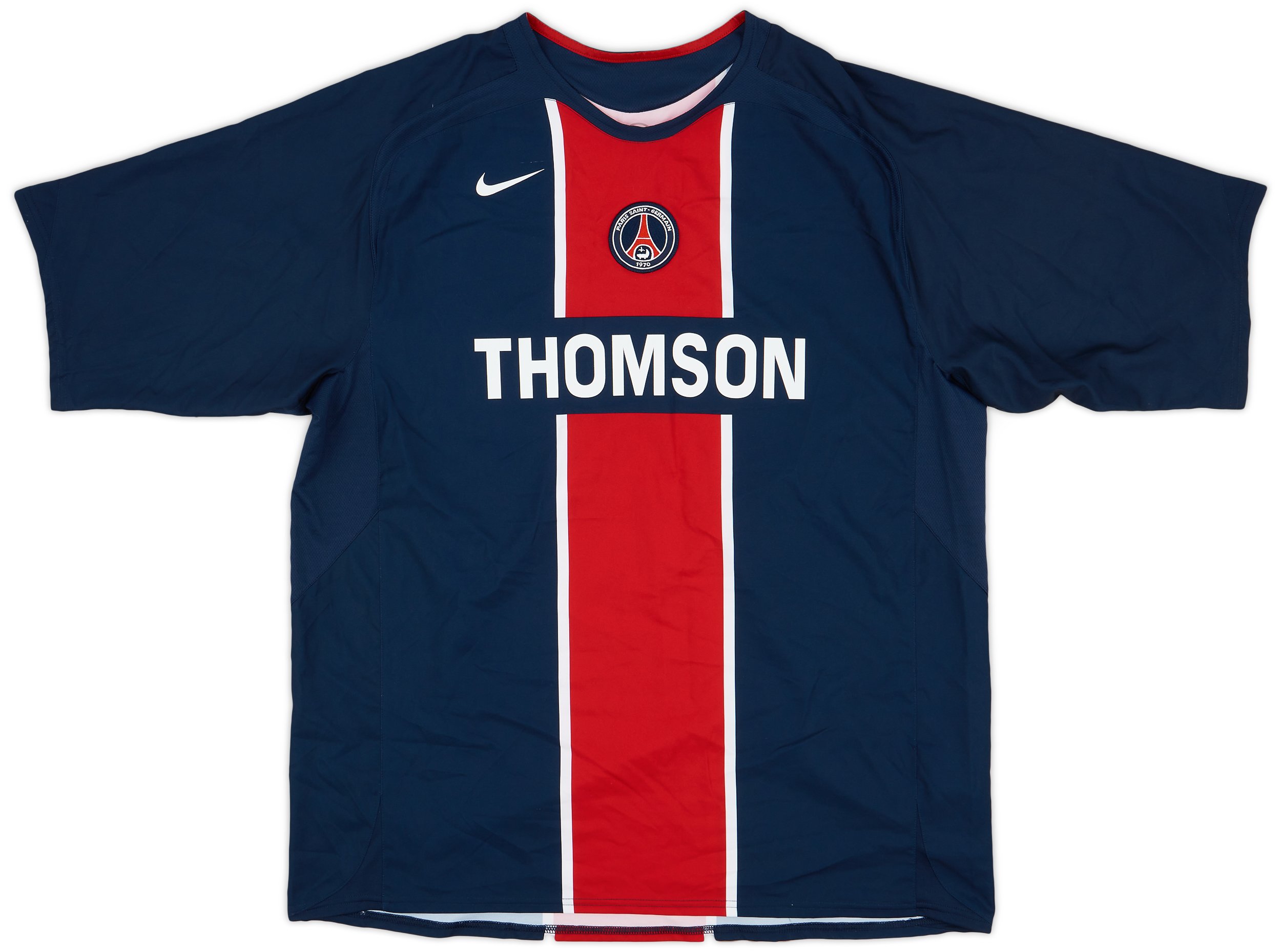 Nike 2005-06 Paris Saint-Germain Home Shirt - 8/10 - (XXL