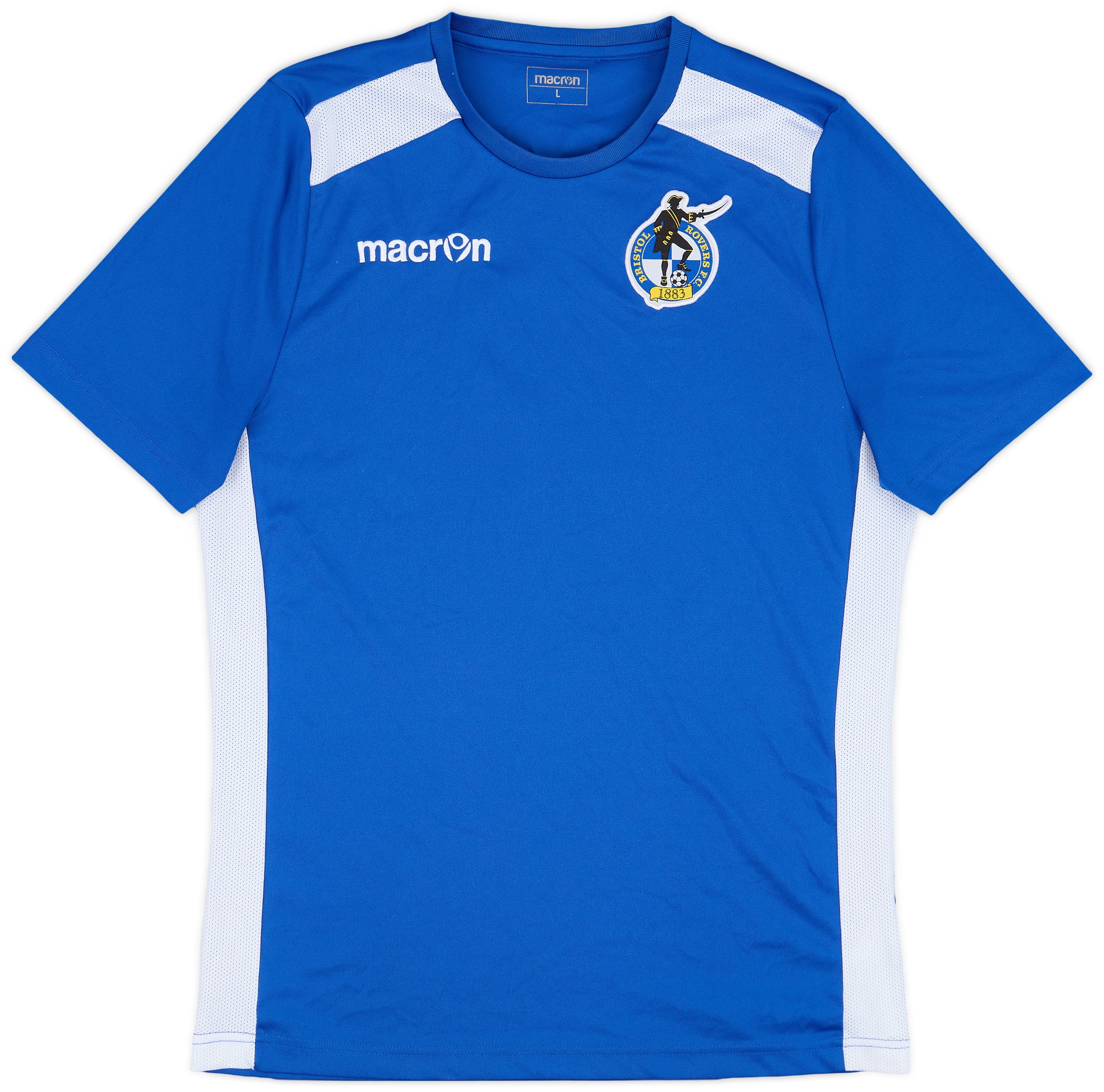 2016-17 Bristol Rovers Macron Training Shirt - 8/10 - (L