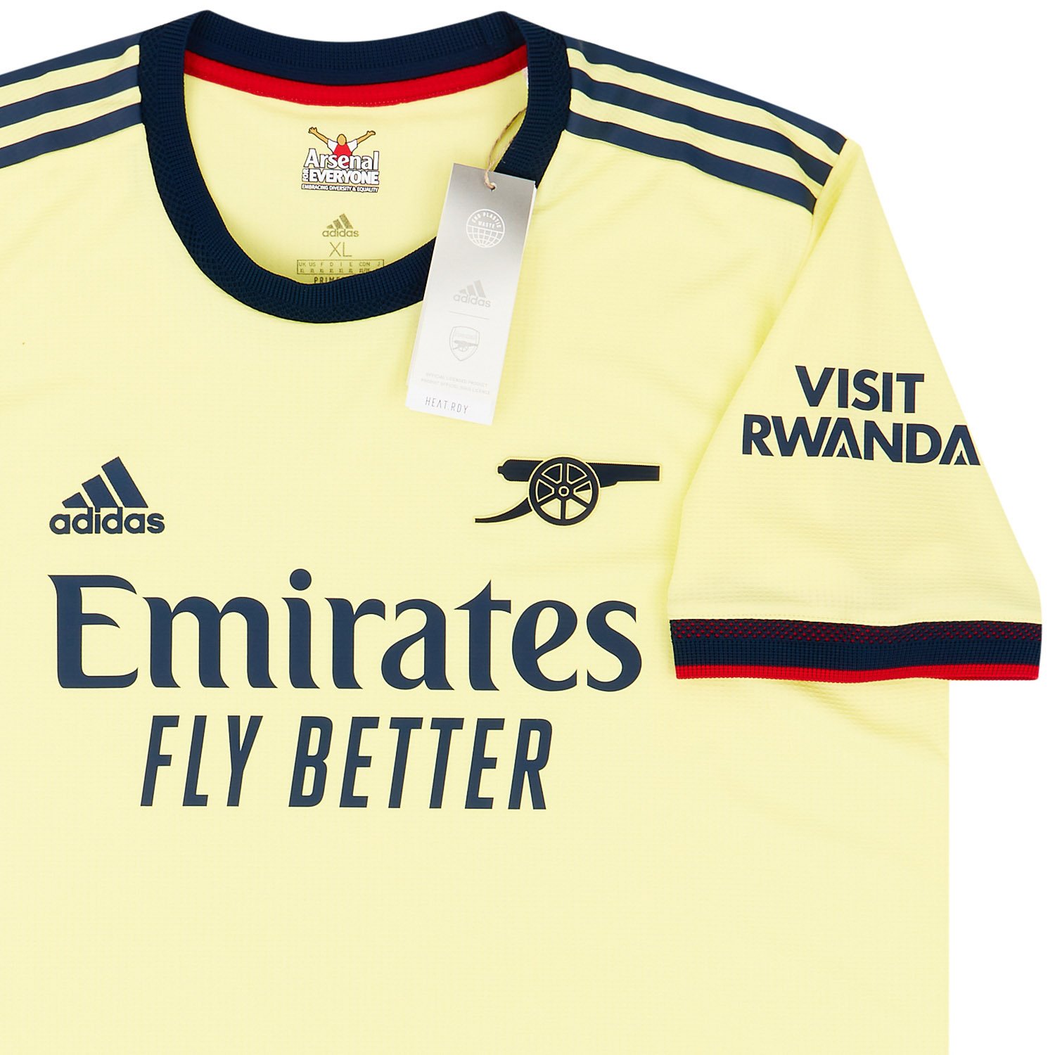 arsenal authentic away shirt