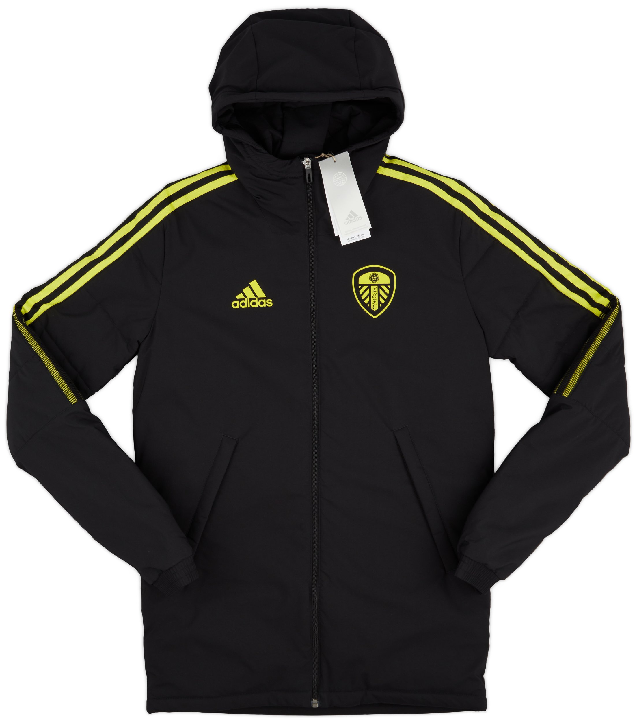 Leeds United adidas ジャケット 2021-22 Leeds United adidas Padded Jacket (XS) | GT7072 | FOOTY.COM