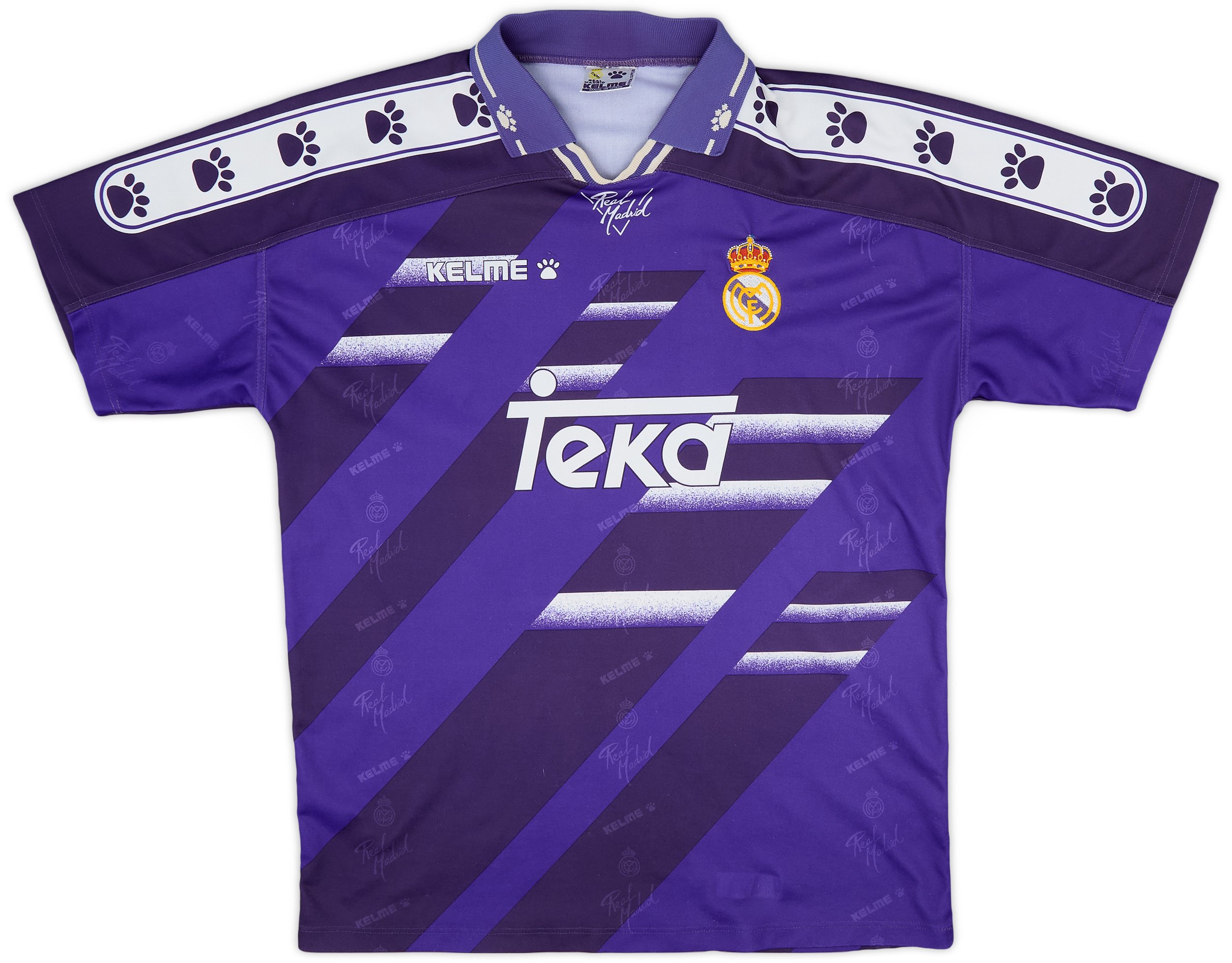 Kelme Real Madrid Mens SS Away Shirt 1994/96 | RMDA9493773used