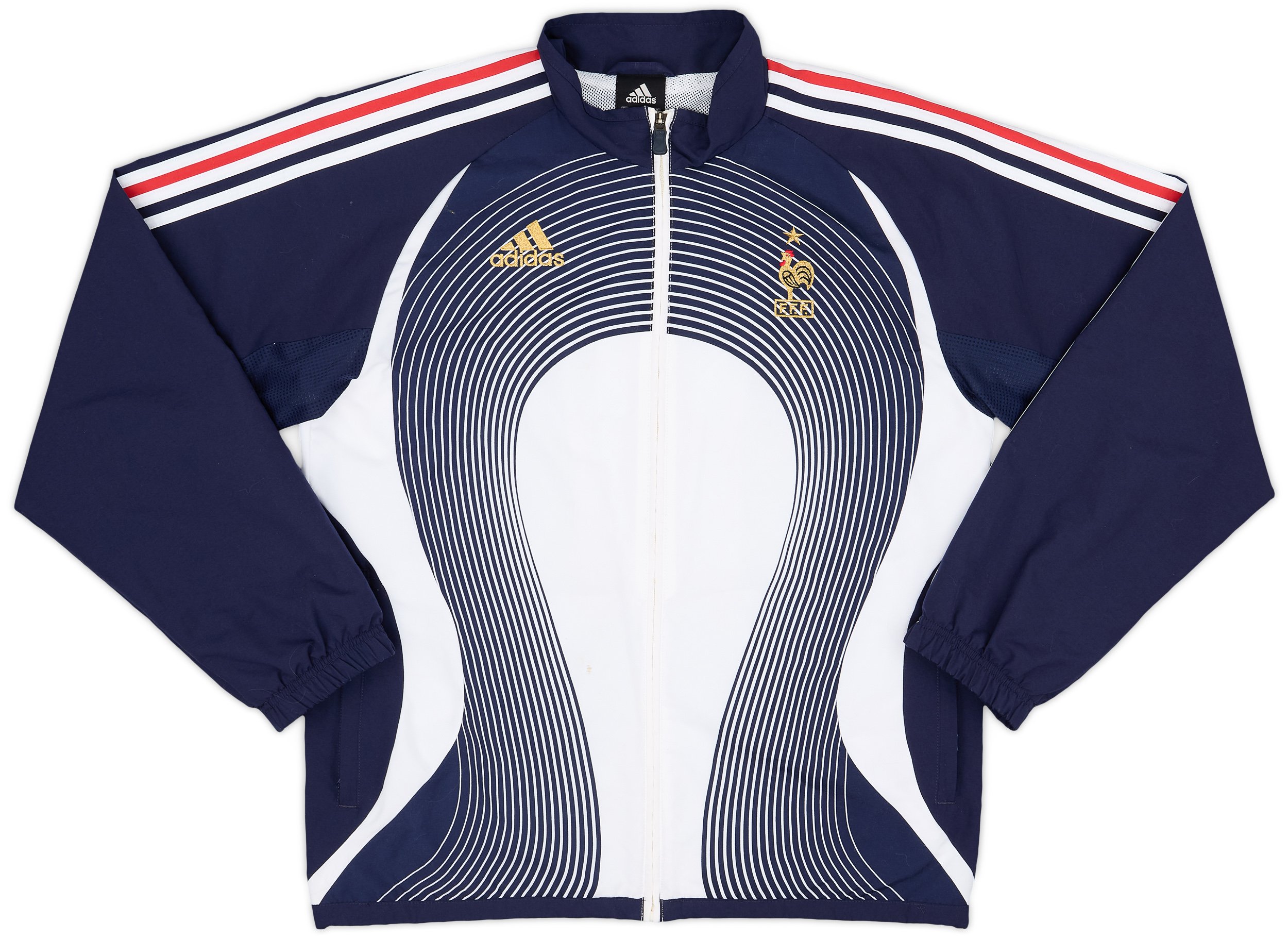 2006-07 France adidas Track Jacket - 7/10 - (S) | FRAJ06258222used