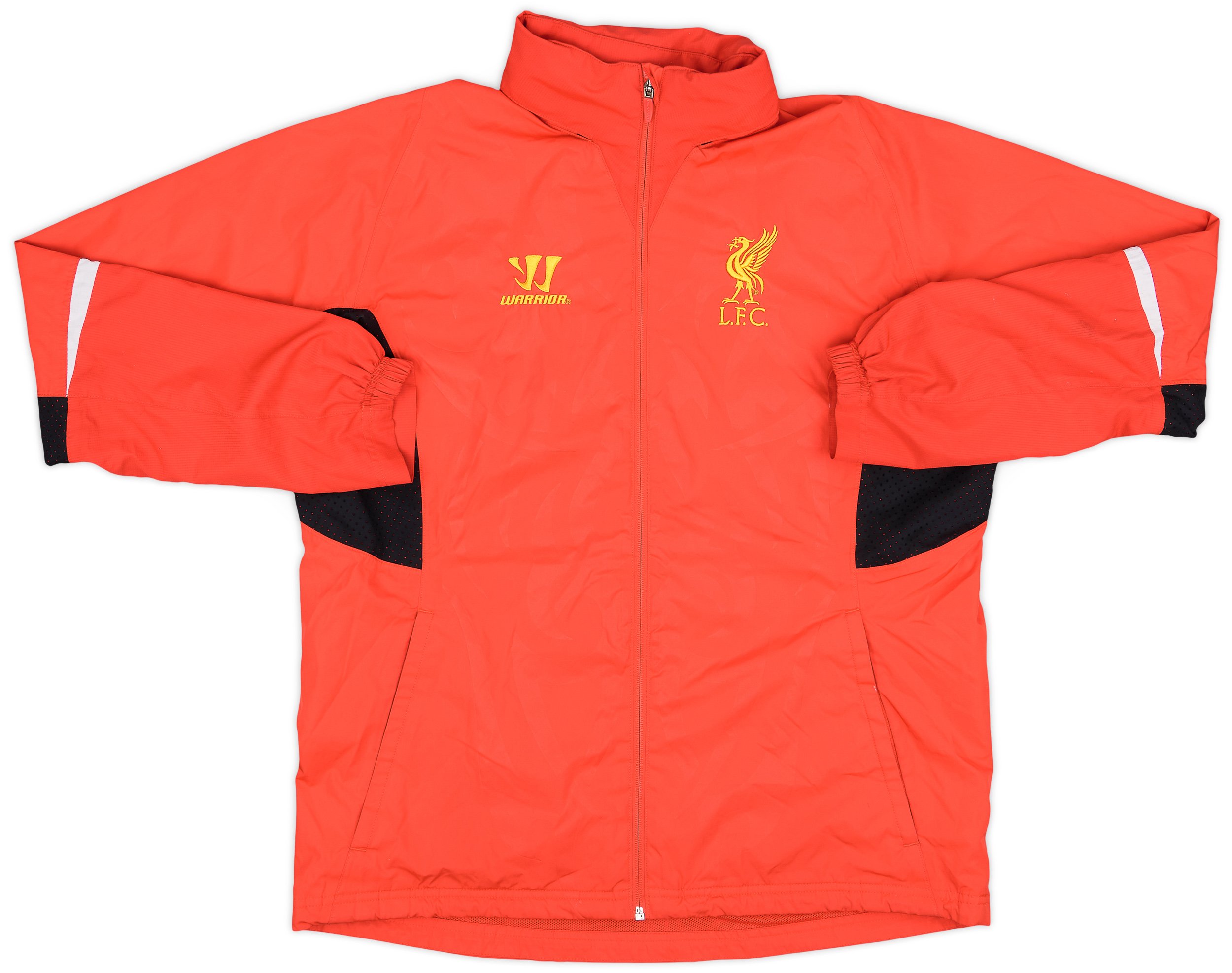 2012-13 Liverpool Warrior Hooded Track Jacket - 6/10 - (M