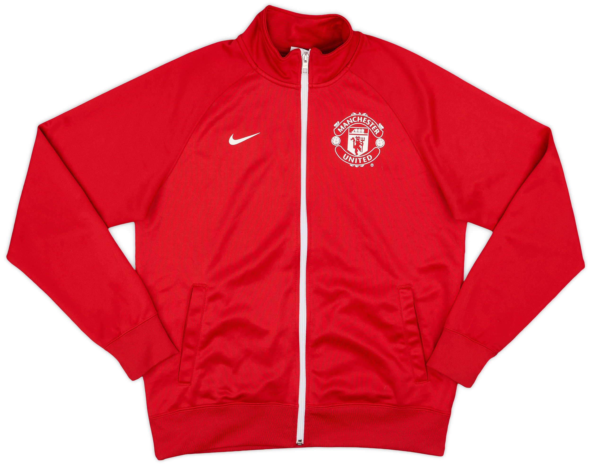 2013-14 Manchester United Nike Track Jacket - 8/10 - (M) | MUNJ13