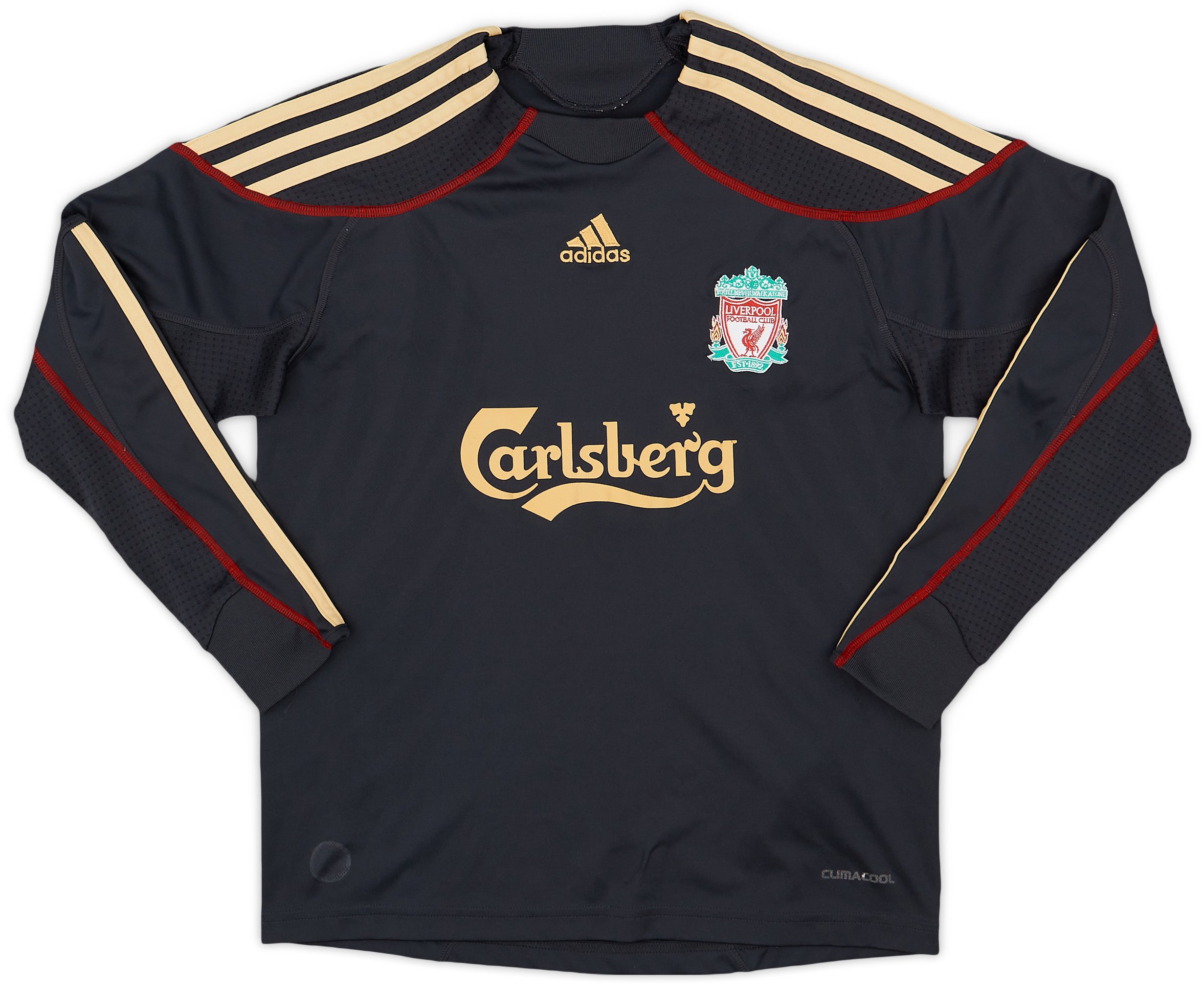 adidas Liverpool Boys LS Away Shirt 2009/10 | LIVA09330768used