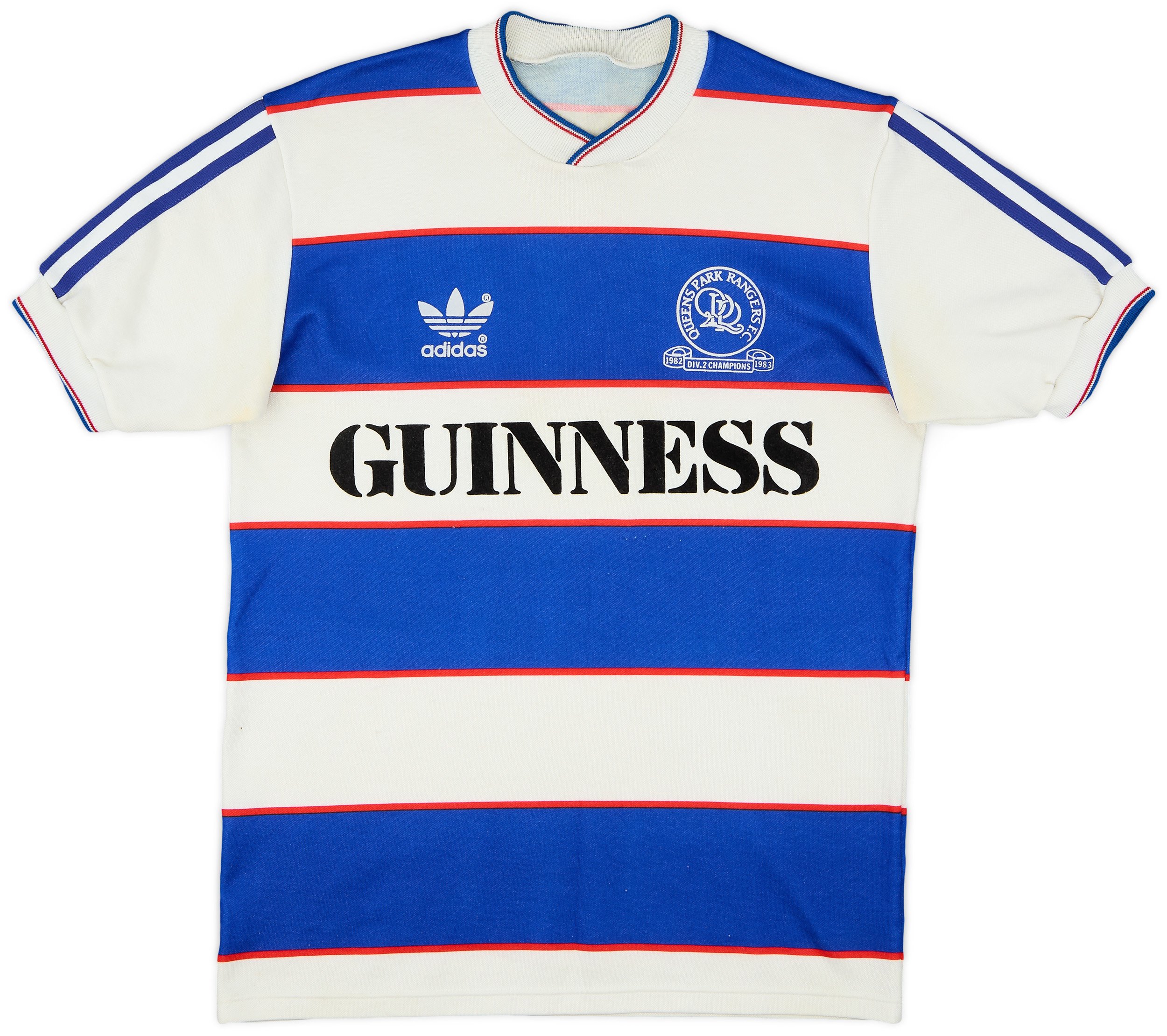adidas Queens Park Rangers Mens SS Home Shirt 1983/85
