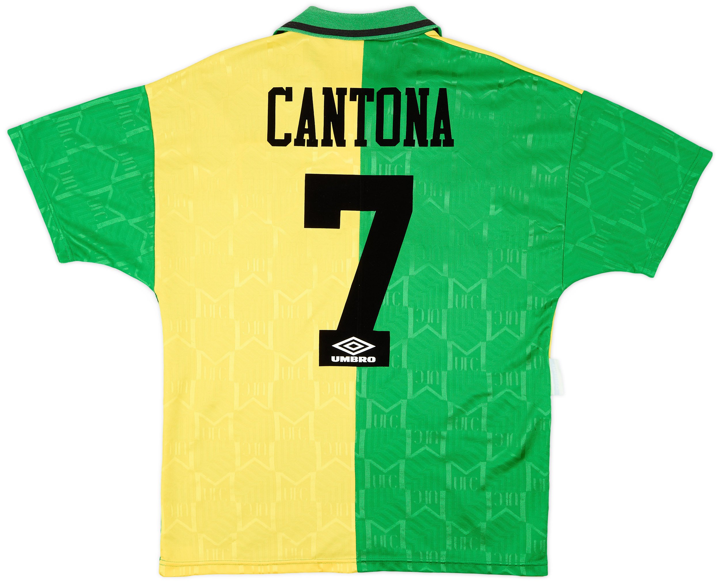 ウェア UMBRO Manchester United 92-94  kit Umbro 1992-94 Manchester United Third Shirt Cantona #7 - 8/10 - (M