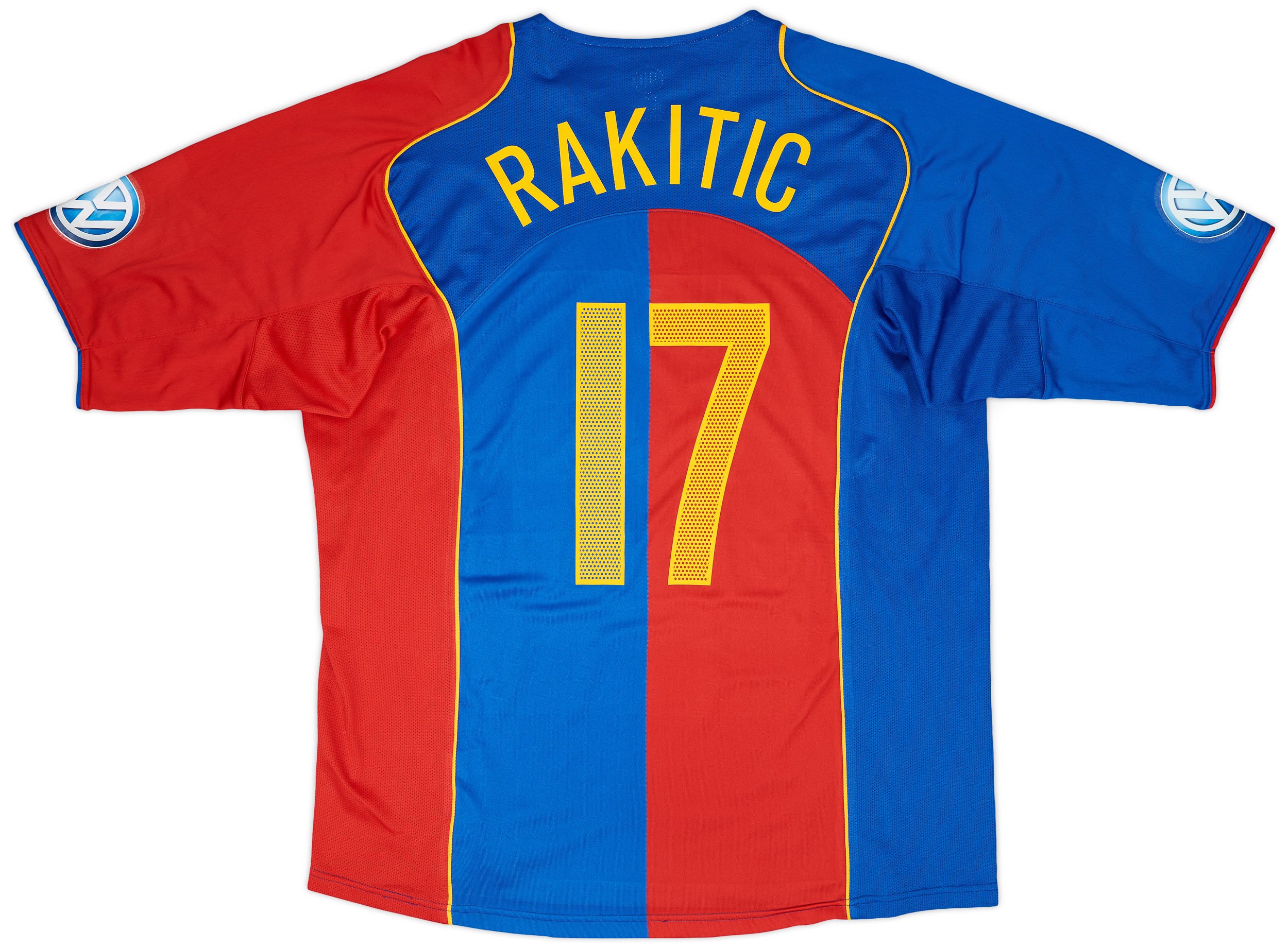 Nike 2004-05 FC Basel Home Shirt Rakitic #17 - 7/10 - (XXL