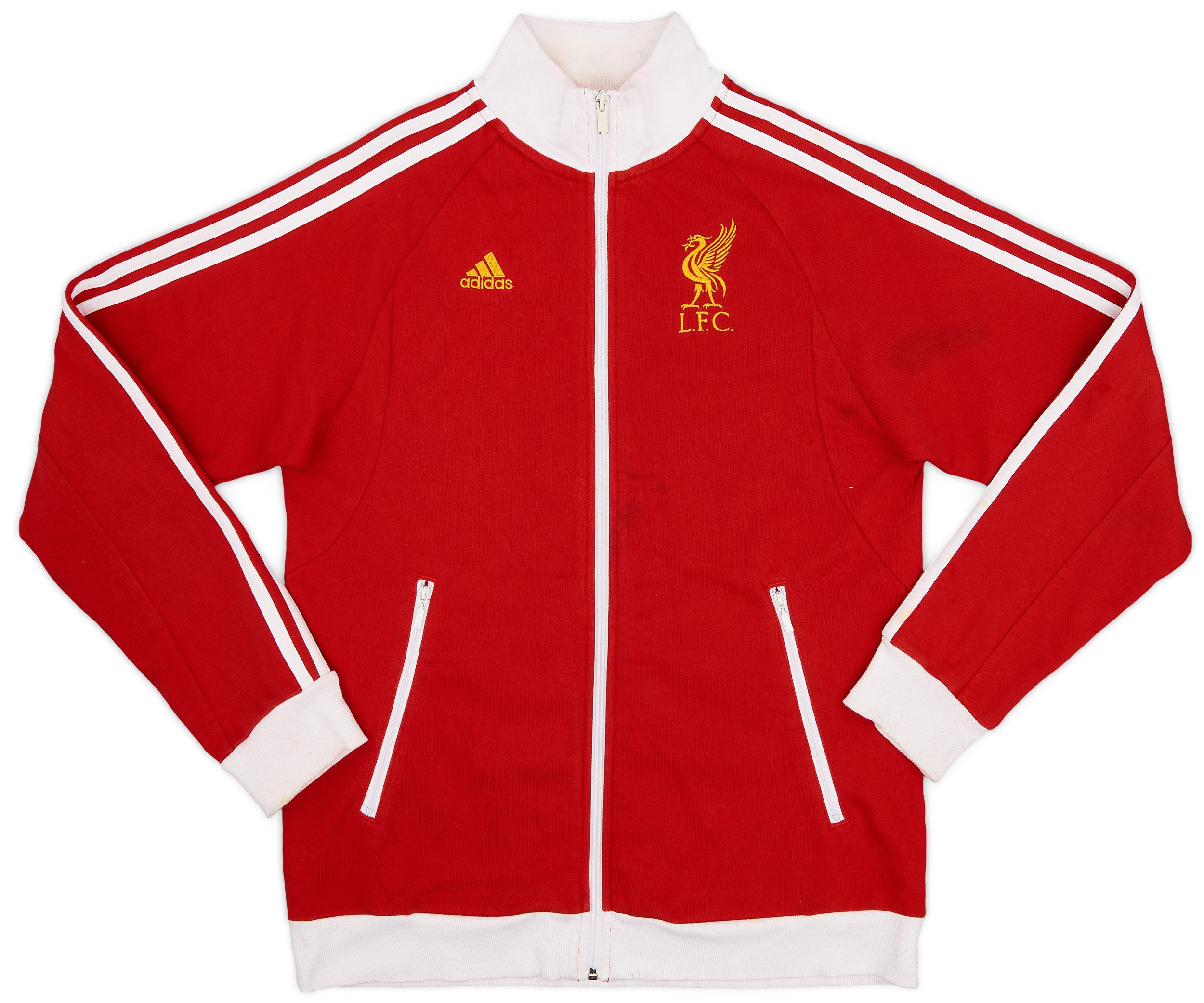 2008-09 Liverpool adidas Track Jacket - 8/10 - (L