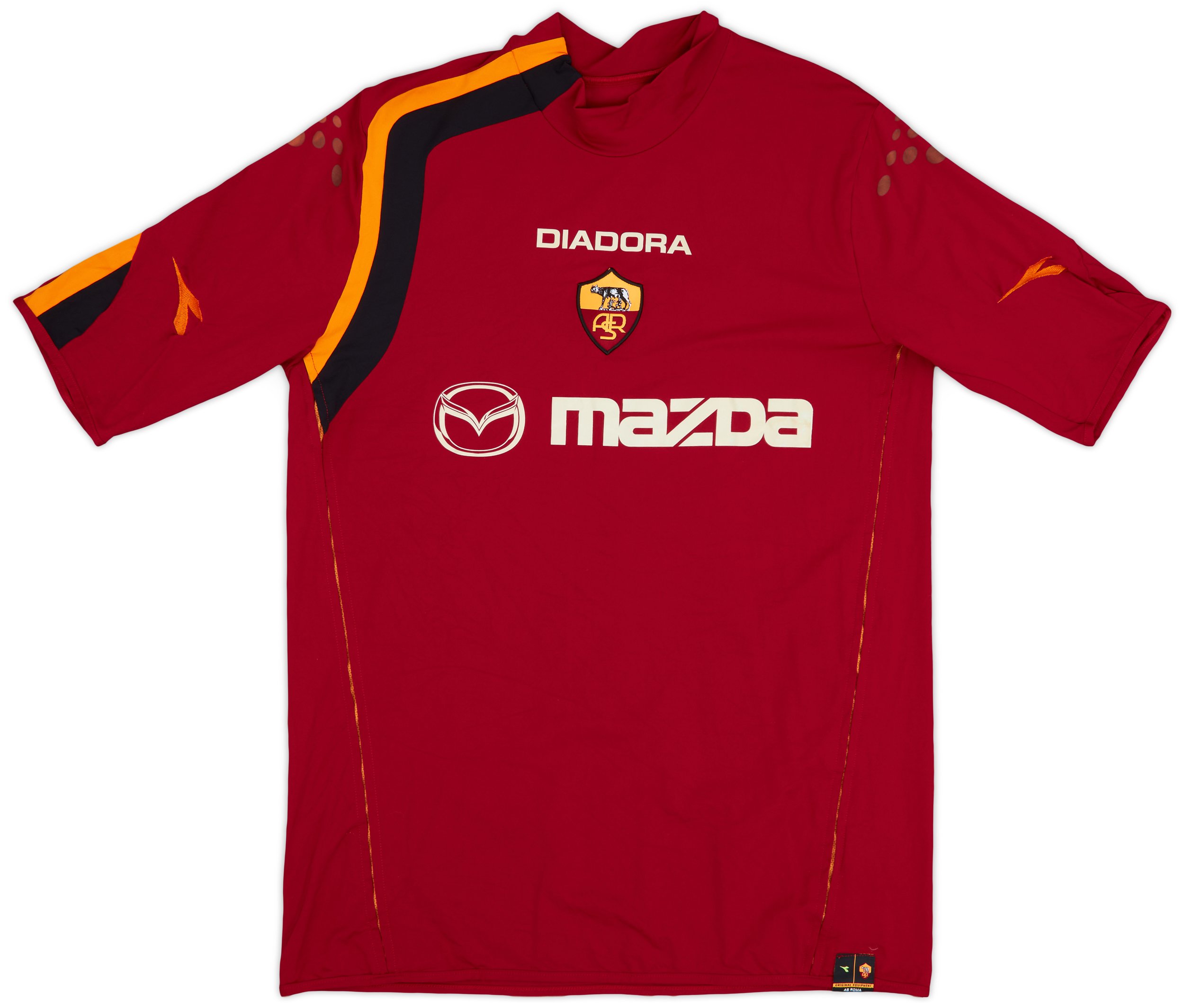 Diadora Roma Mens SS Home Shirt 2004/05 | ROMH0406252used | FOOTY.COM