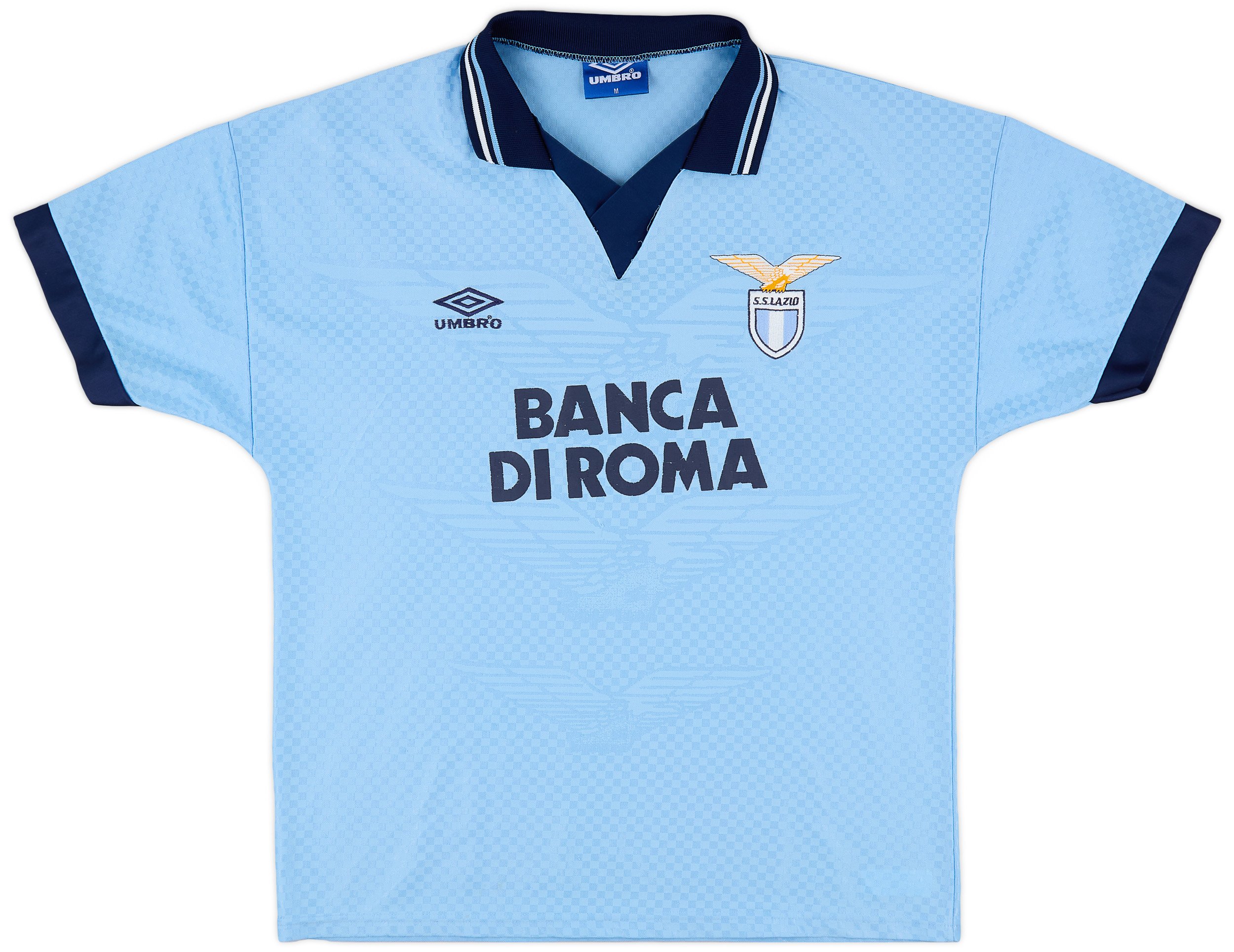 Umbro Lazio Mens SS Home Shirt 1995/96 | LAZH95454-277 | FOOTY.COM