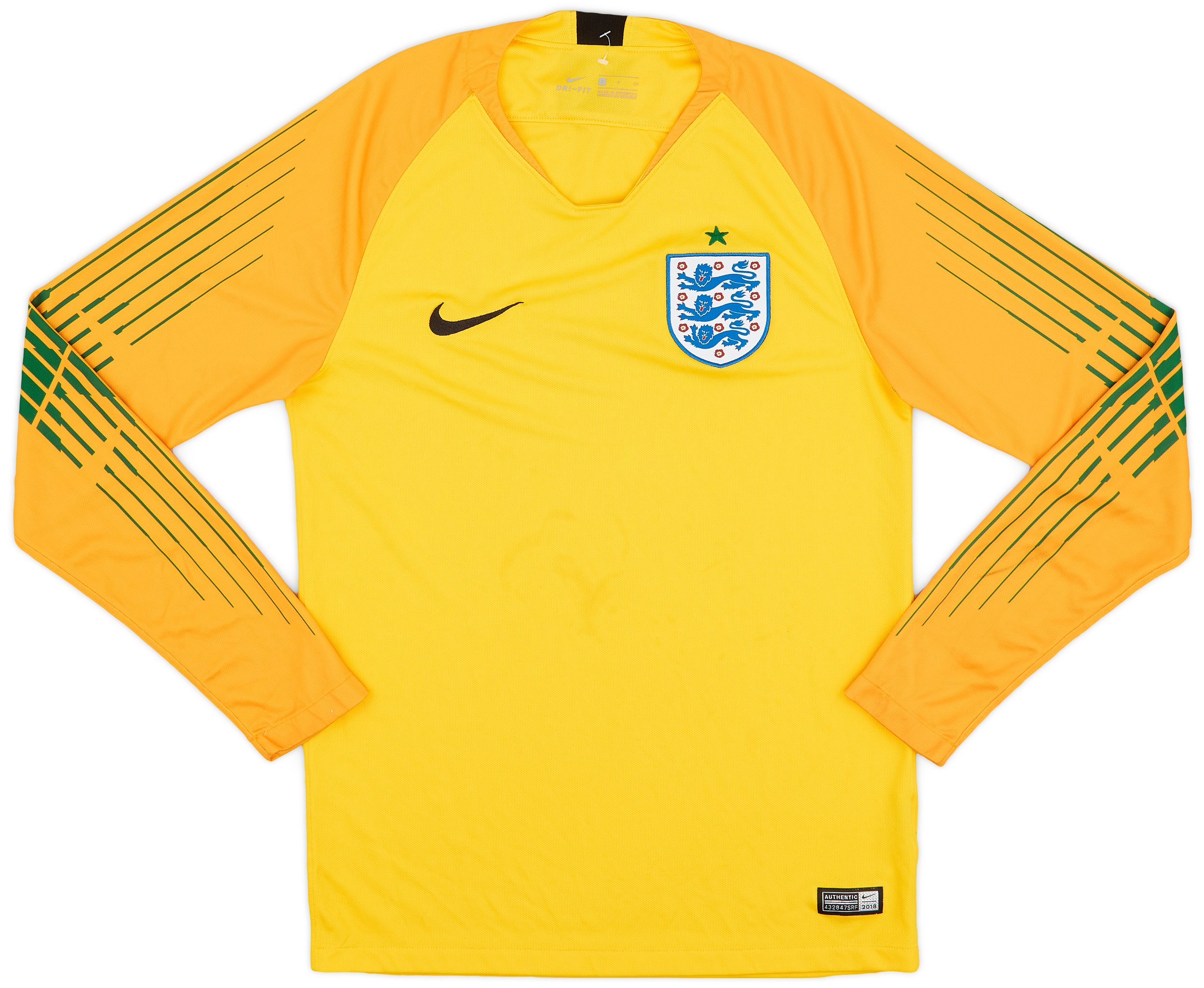 nike england goalkeeper kit 2018