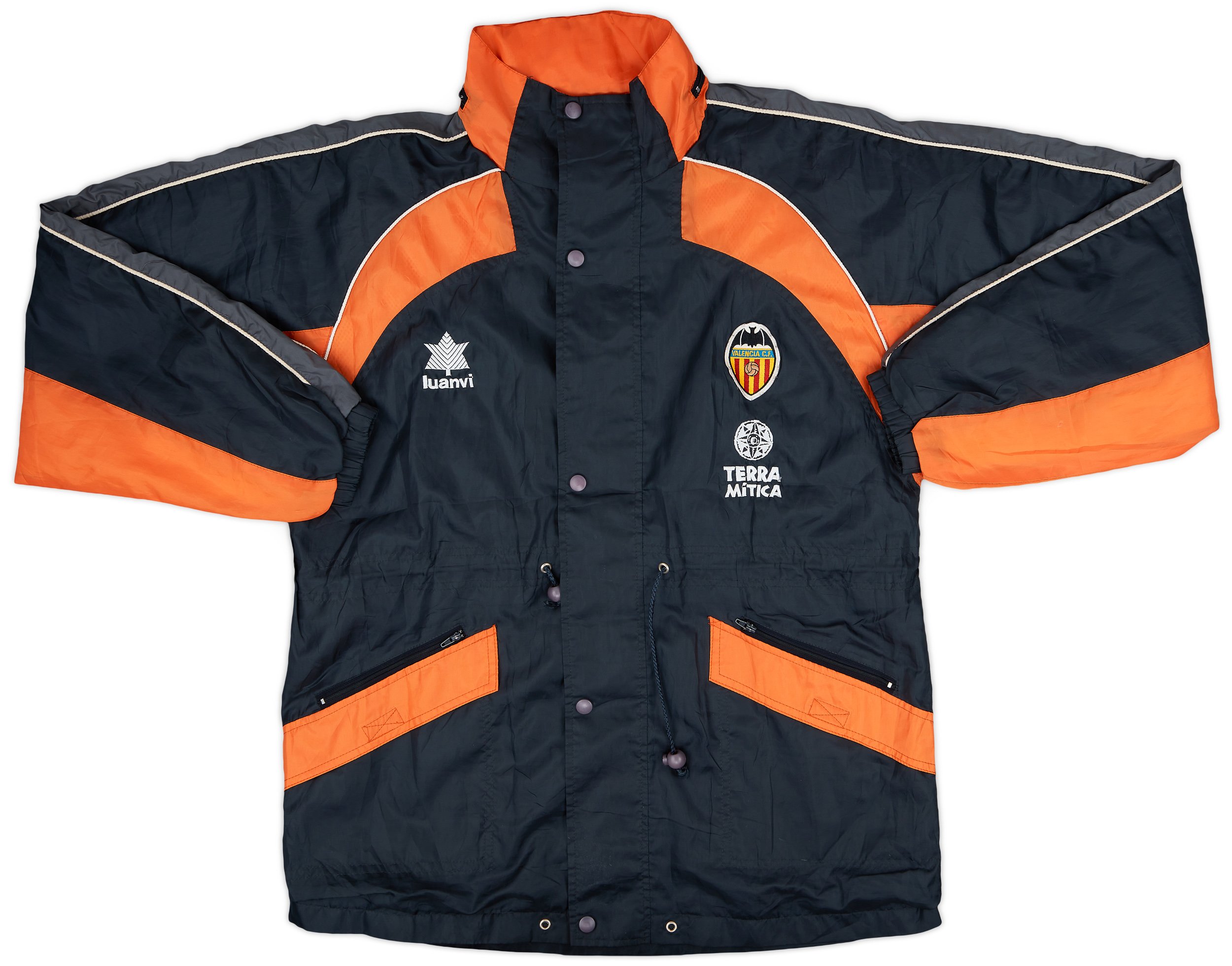Jacket/Coat 1998-99 Valencia Luanvi Hooded Rain Jacket - 7/10 - (L