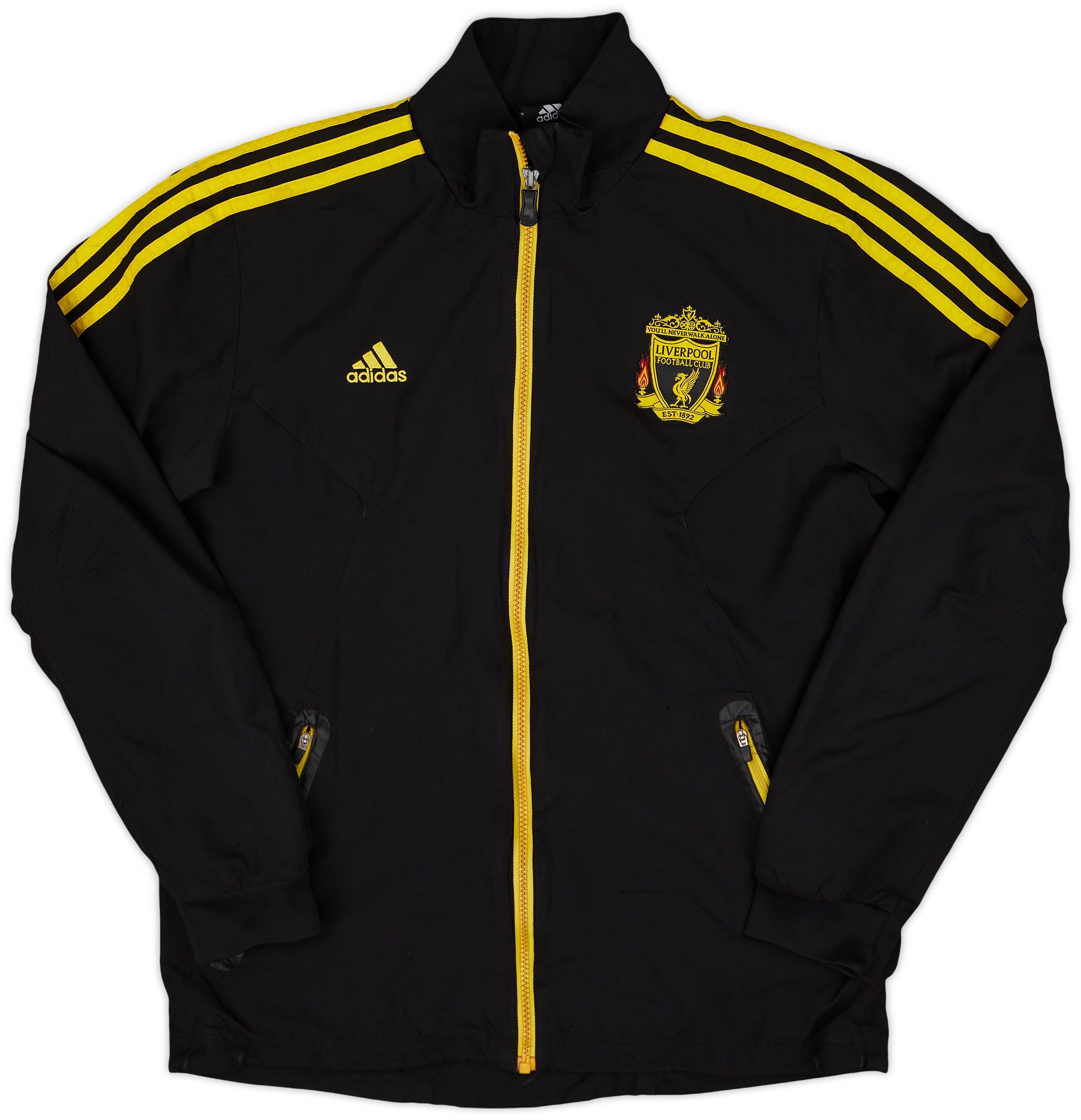 2010-11 Liverpool adidas Track Jacket - 6/10 - (M