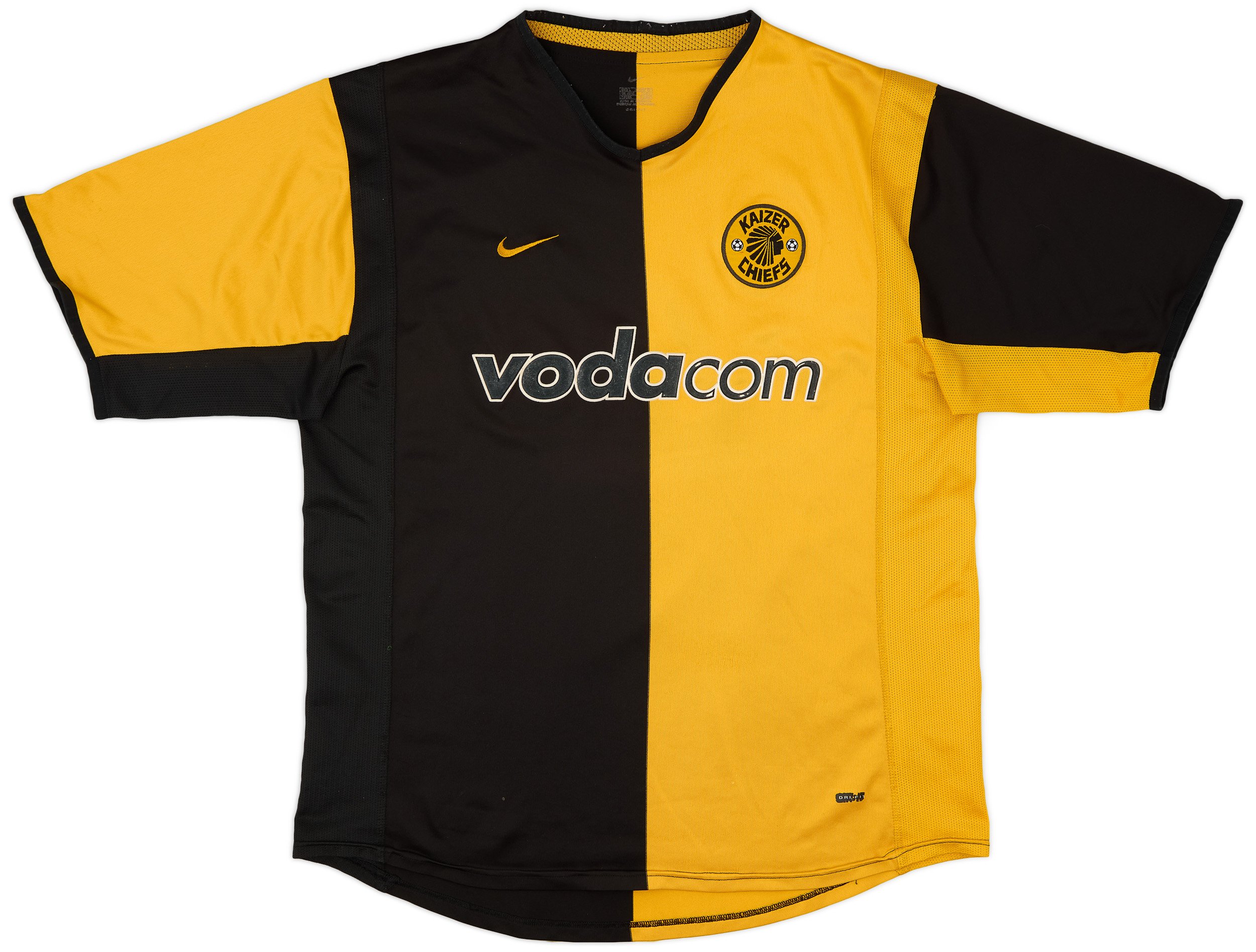 Nike Kaizer Chiefs Mens SS Home Shirt 2001/02 | KZCH01-987 | FOOTY.COM