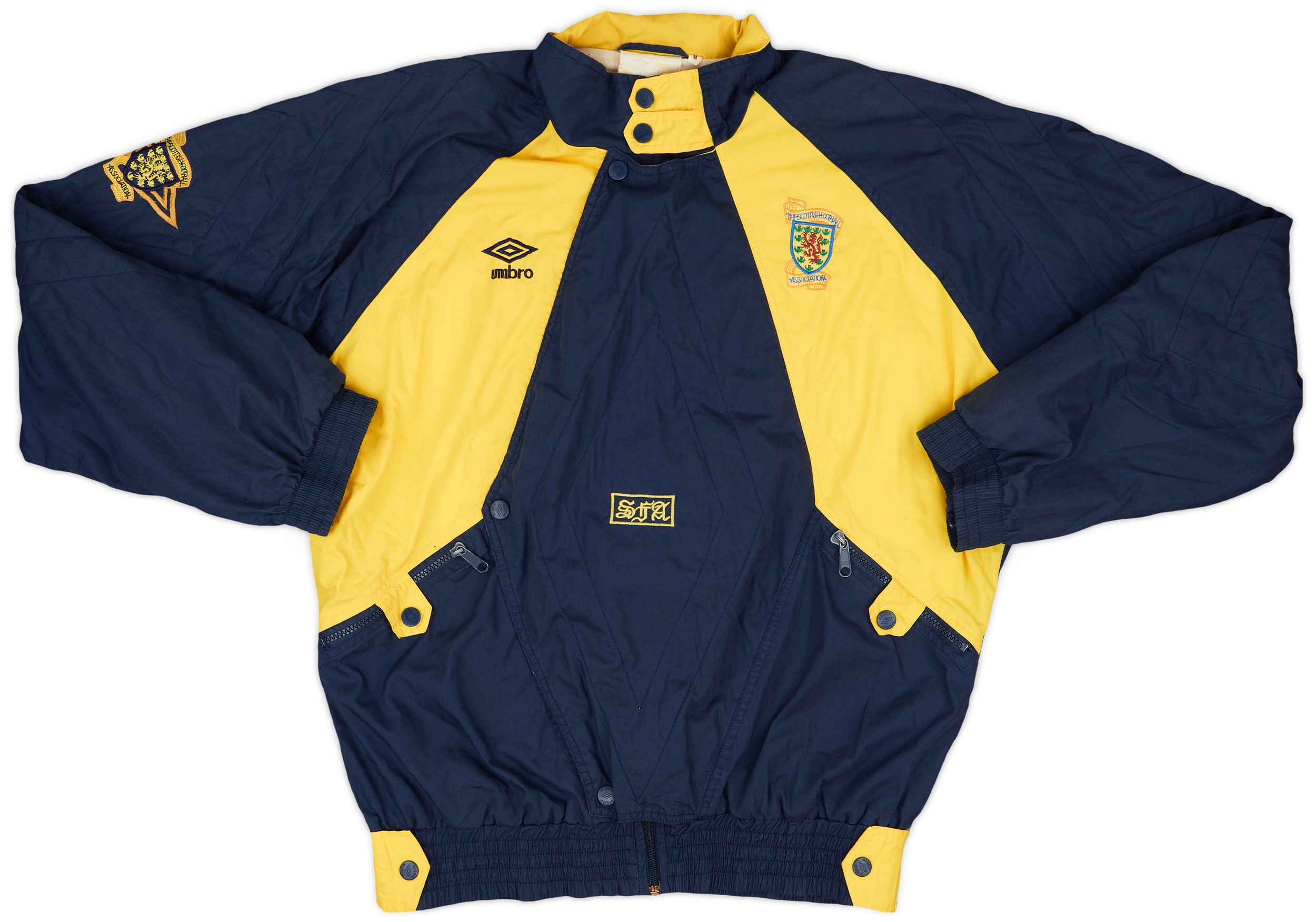 1990-92 Scotland Umbro Track Jacket - 8/10 - (M
