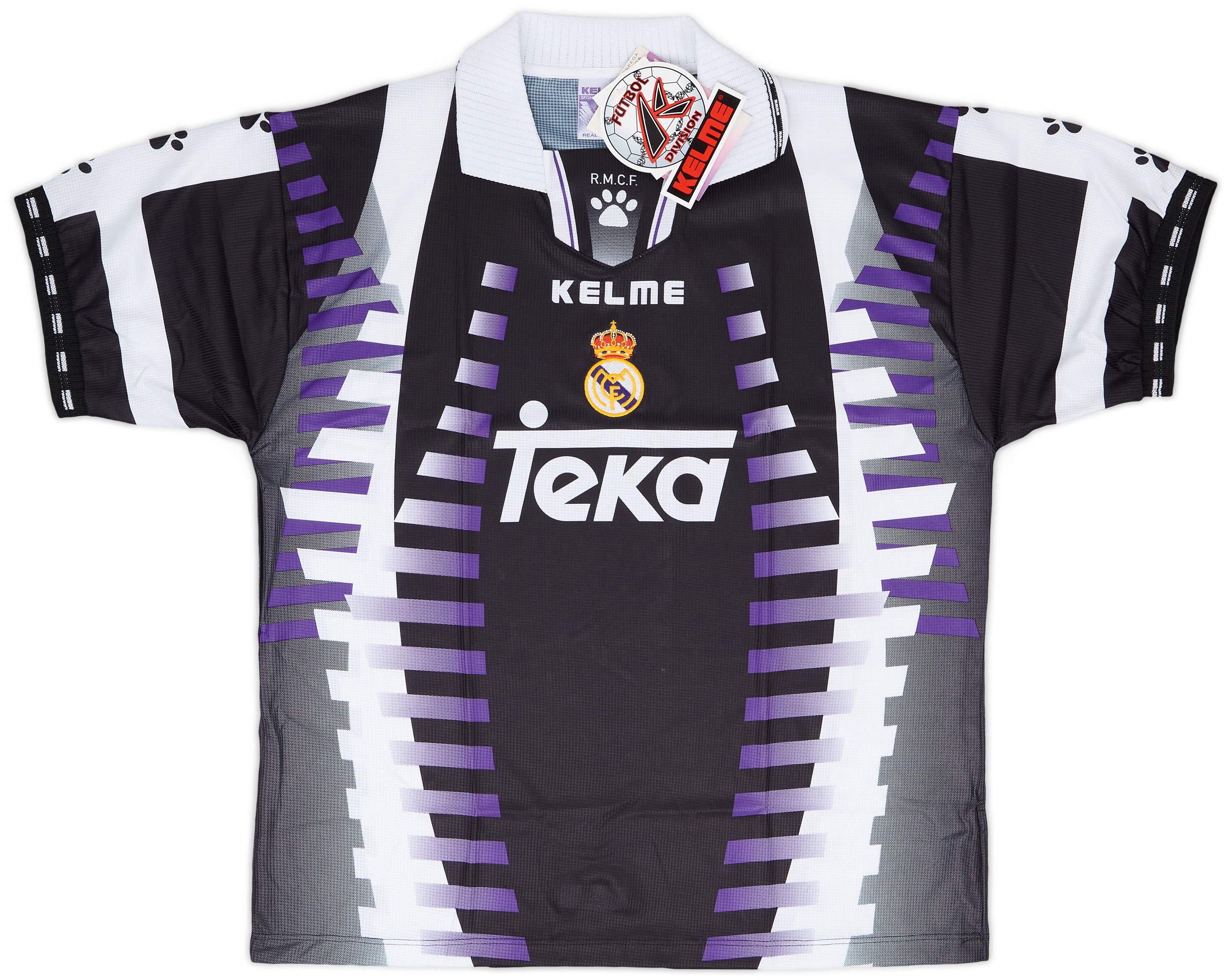 1997/98 REAL MADRID レアル・マドリード KELME ケルメ Kelme Real Madrid Mens SS Third Shirt 1997/98 | RMDT97606523used