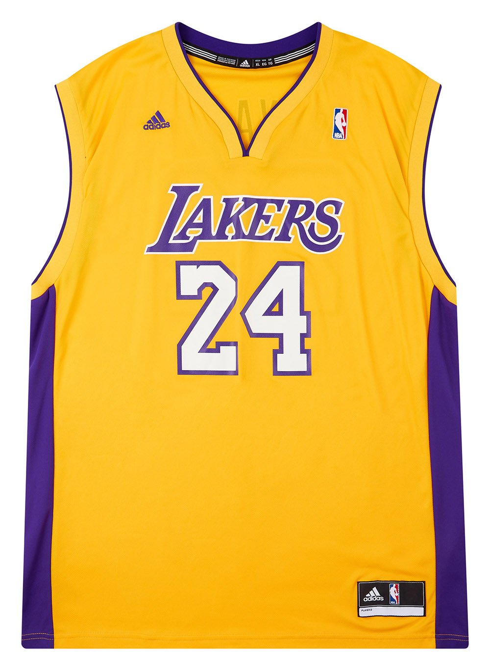 2010-14 LA Lakers Bryant #24 adidas Home Jersey (Excellent) XS