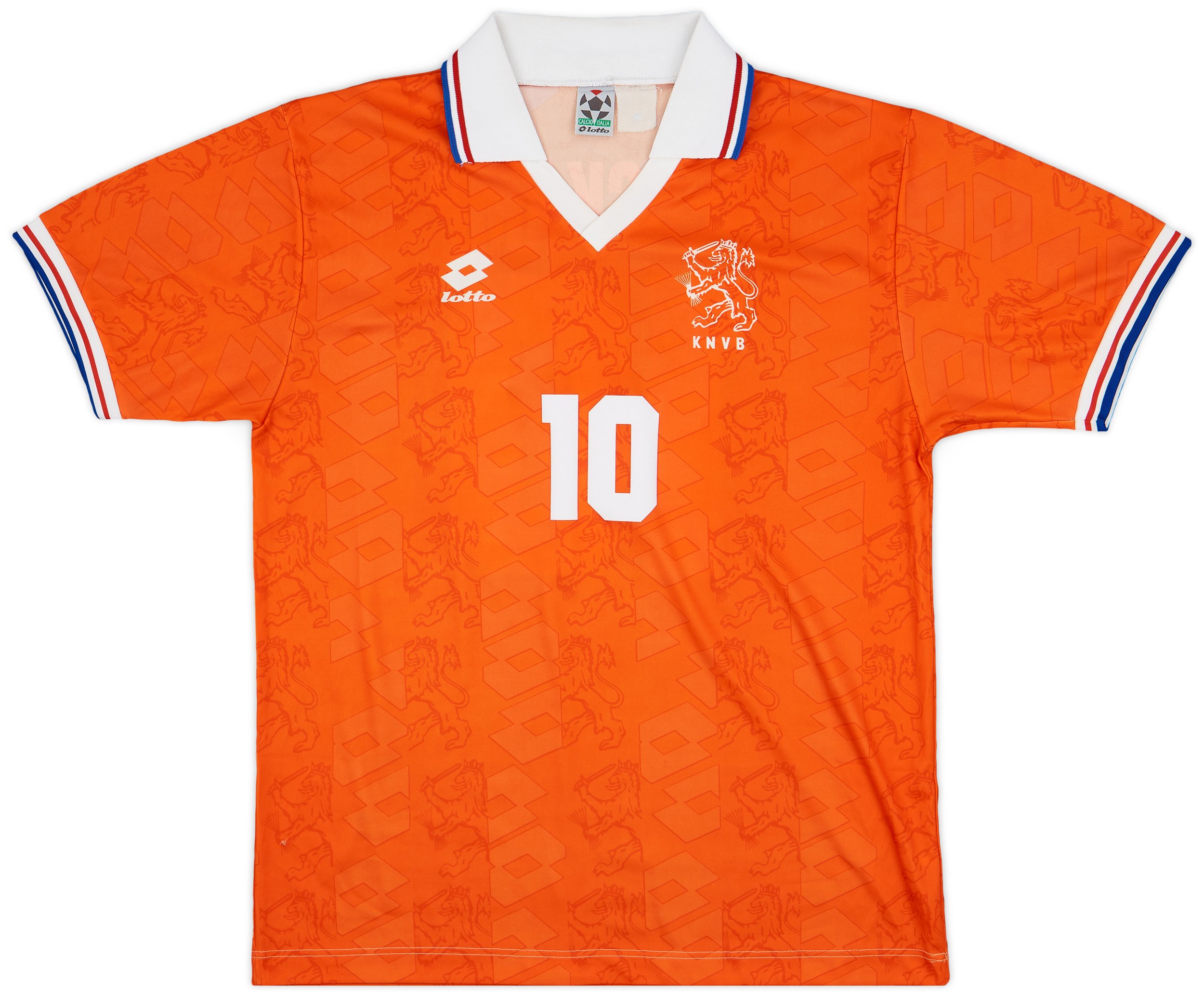 Lotto Netherlands Mens SS Home Shirt 1994 | HOLH94321795used