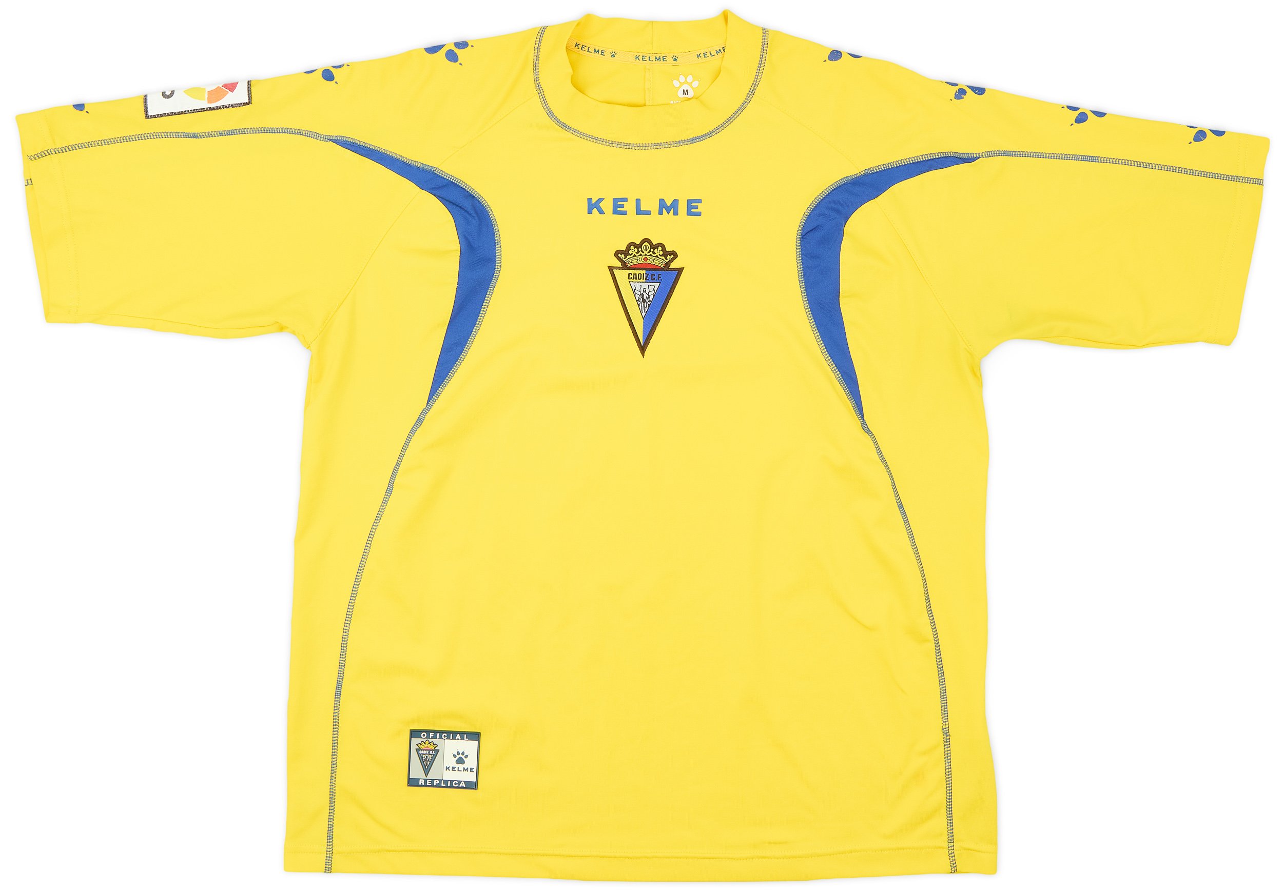 Kelme Cadiz Mens SS Home Shirt 2005/06 | CDZH05825118used | FOOTY.COM