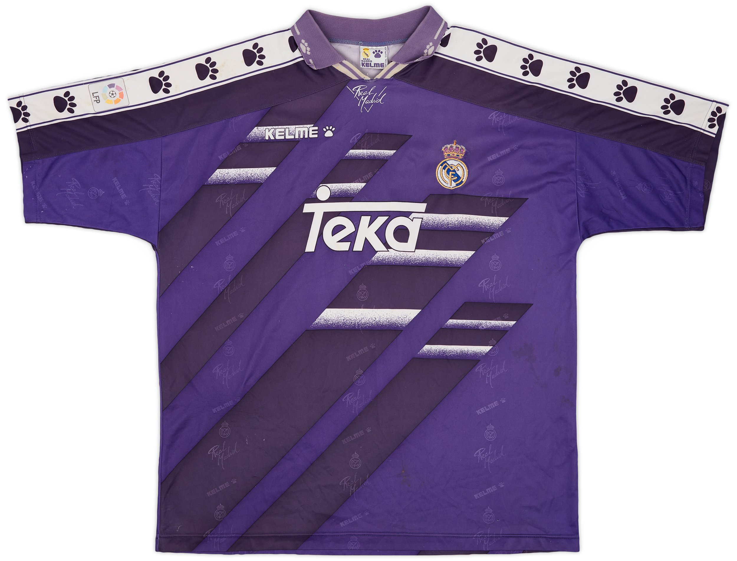 Kelme Real Madrid Mens SS Away Shirt 1994/96 | RMDA94950583used