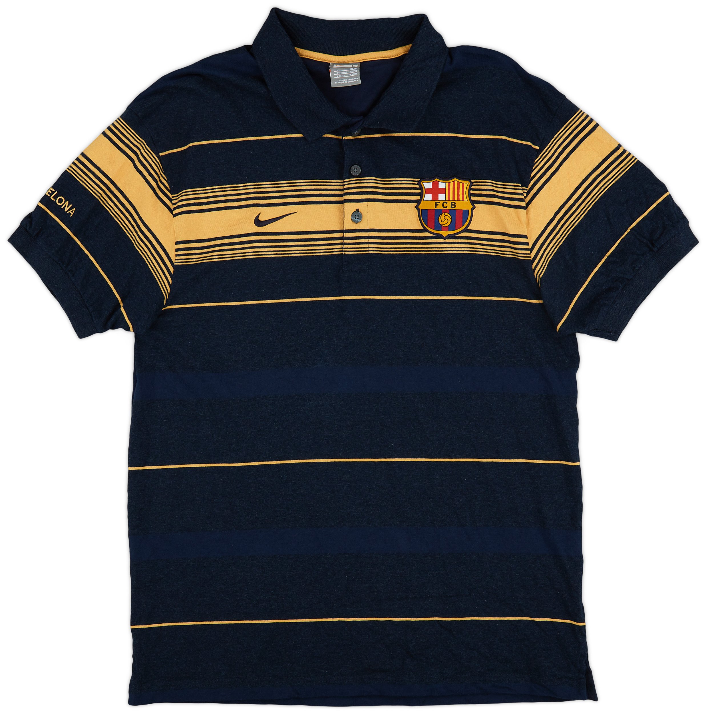 fc barcelona polo shirt nike