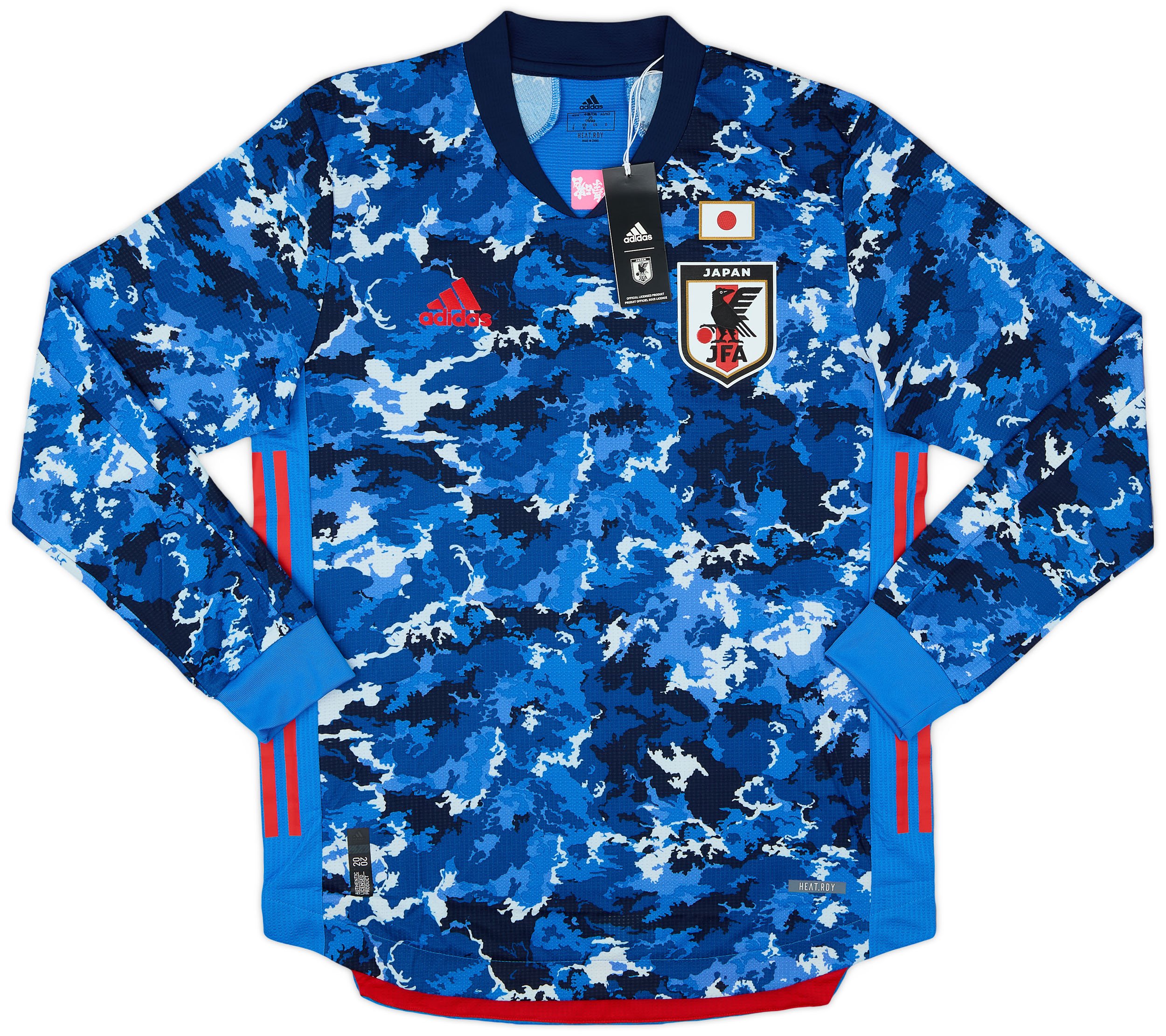 adidas Japan Mens LS Player Issue Home Shirt 2020