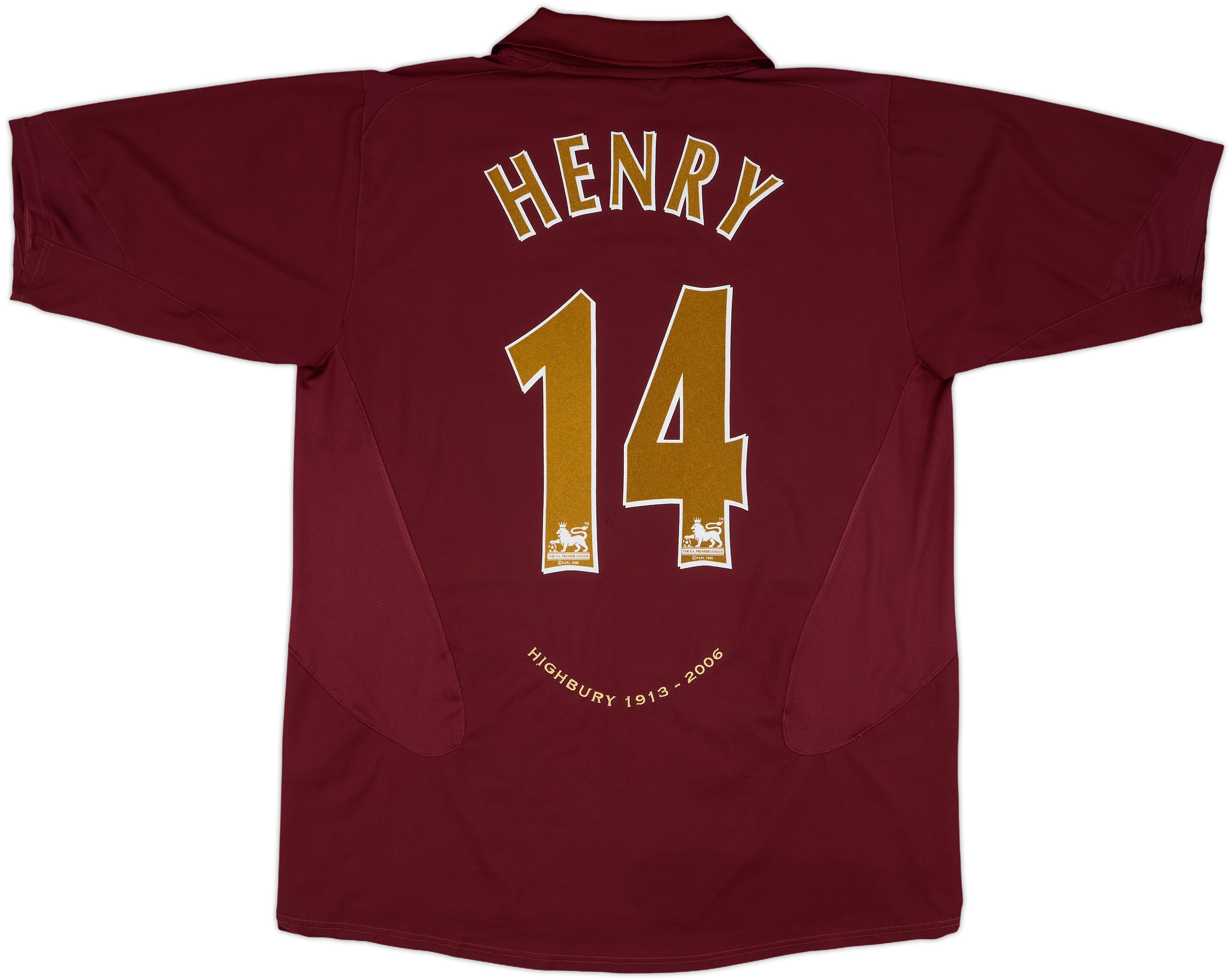 Nike Arsenal Mens SS Home Shirt 2005/06 | ARSH05-975 | FOOTY.COM