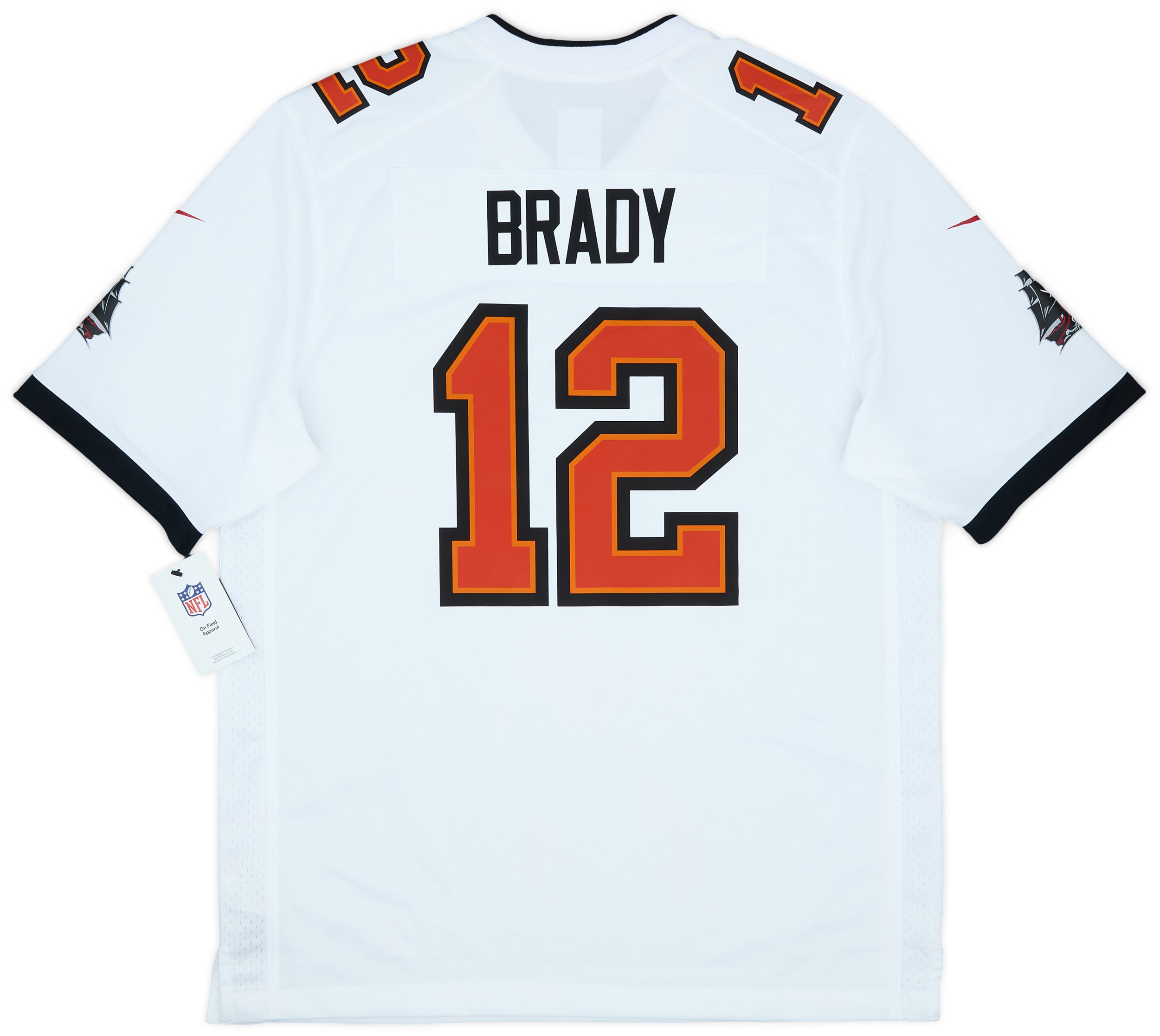 2020-22 Tampa Bay Buccaneers Brady #12 Nike Game Away Jersey (L