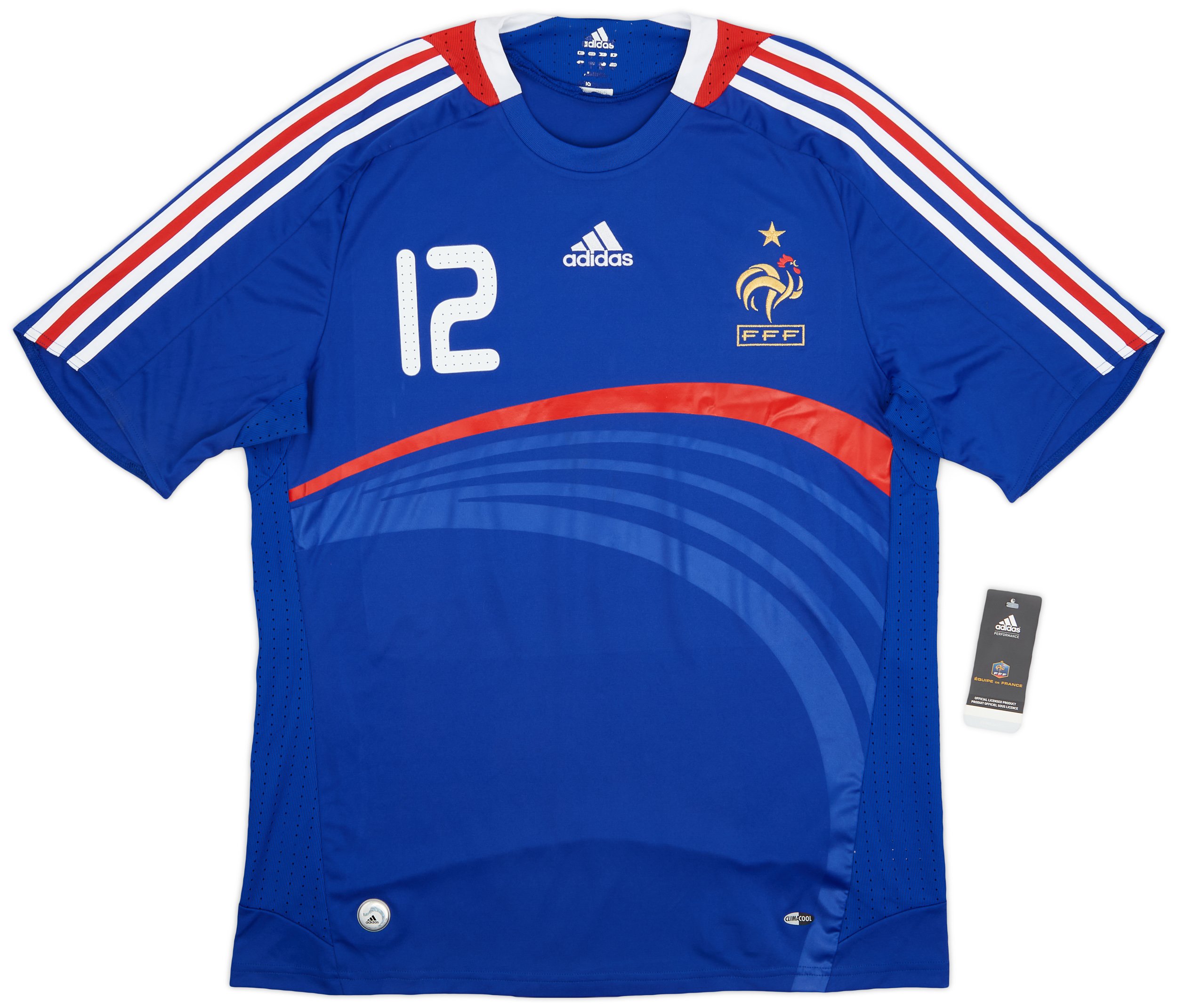 【新品 未使用品】adidas フランス代表 HENRY 12番 シャツ France 2006 World Cup Final Henry #12 Adidas Soccer Football