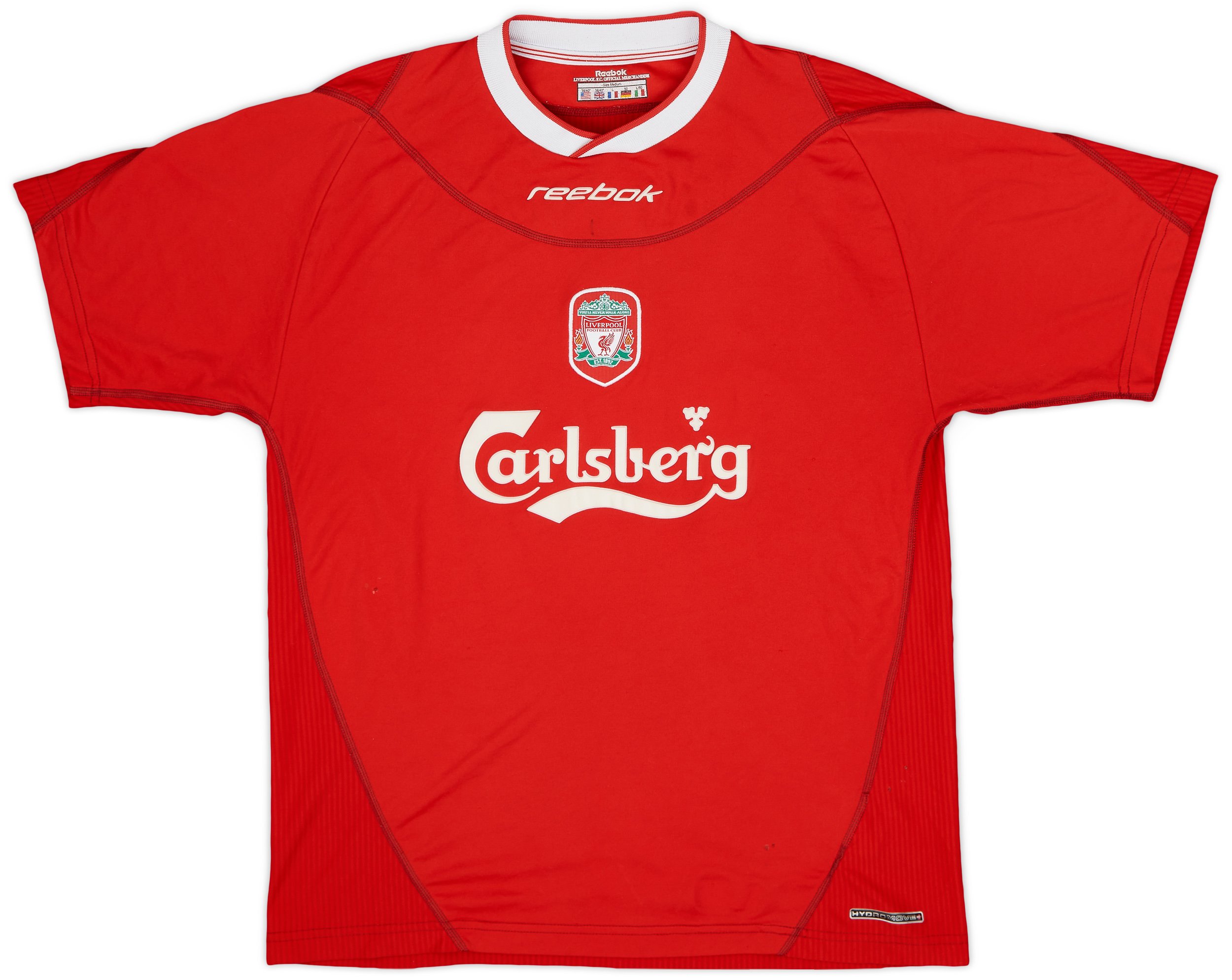 Reebok Liverpool Mens SS Home Shirt 2002/04 | LIVH02723831used