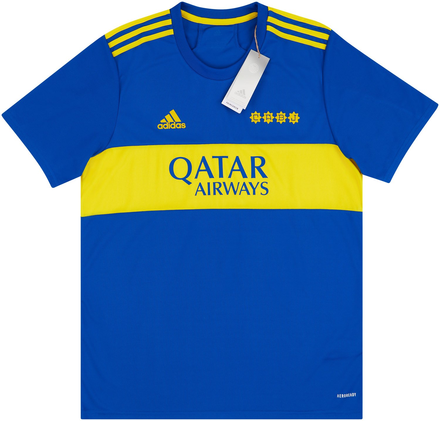adidas Boca Juniors 21/22 Home Shirt Blue