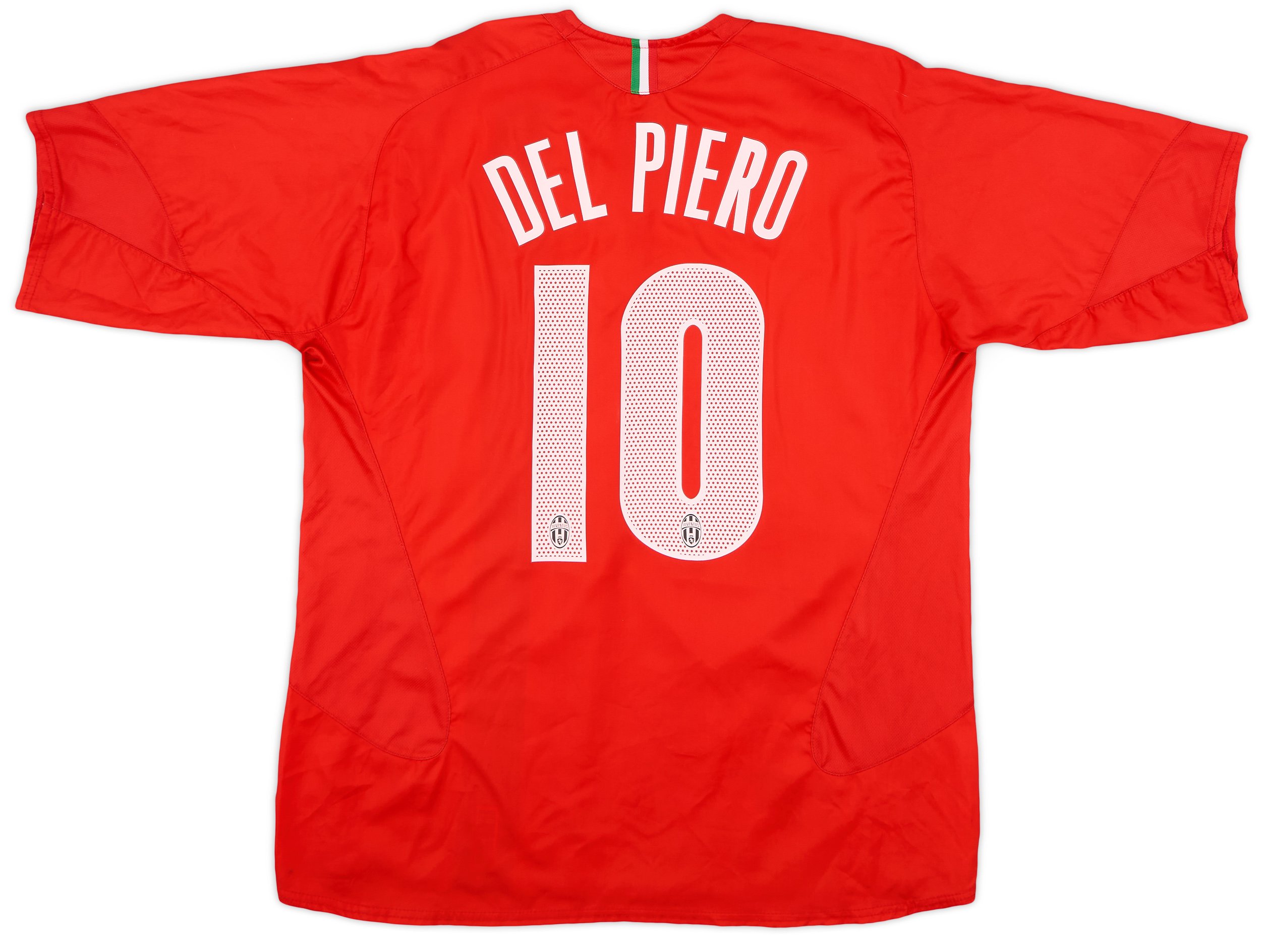 Juventus Nike Del Piero 10 シャツ Nike 2005-06 Juventus Away Shirt Del Piero #10 - 7/10 - (XL