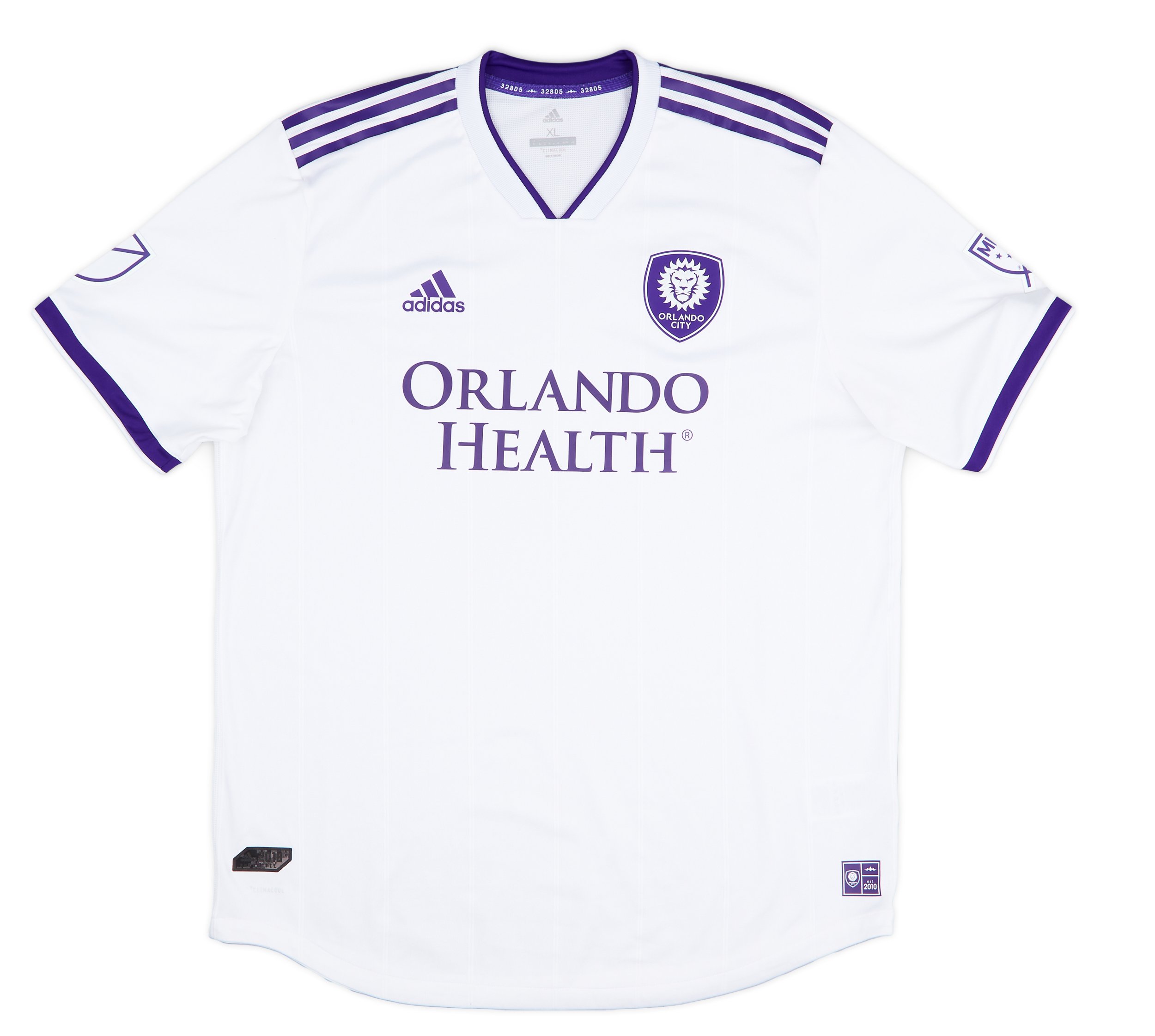 2018 Orlando City Authentic Away Shirt - 7/10 - (XL)