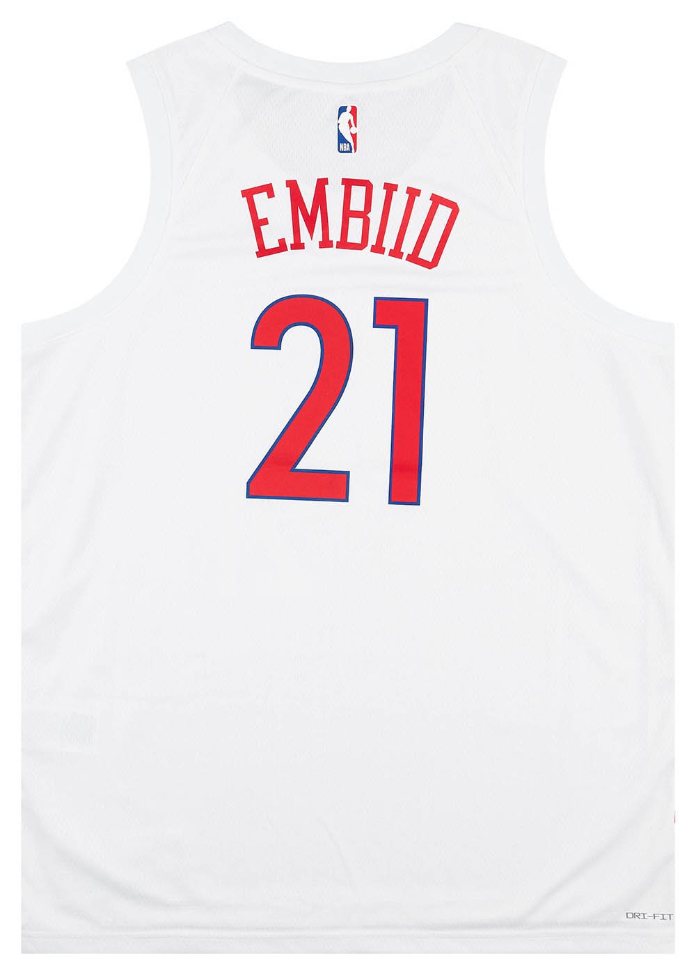 2022-23 Philadelphia 76ers Embiid #21 Nike Swingman Alternate