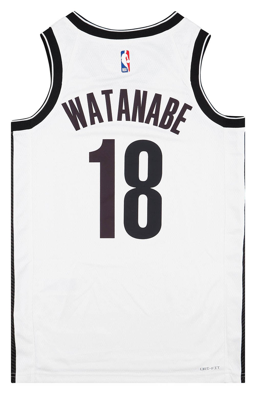 2022-23 Brooklyn Nets Watanabe #18 Nike Swingman Home Jersey (S)