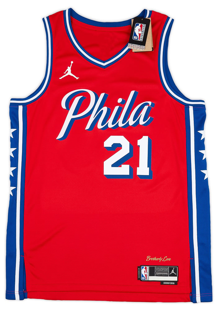 2022-23 Philadelphia 76ers Embiid #21 Nike Swingman Alternate Jersey (XL)