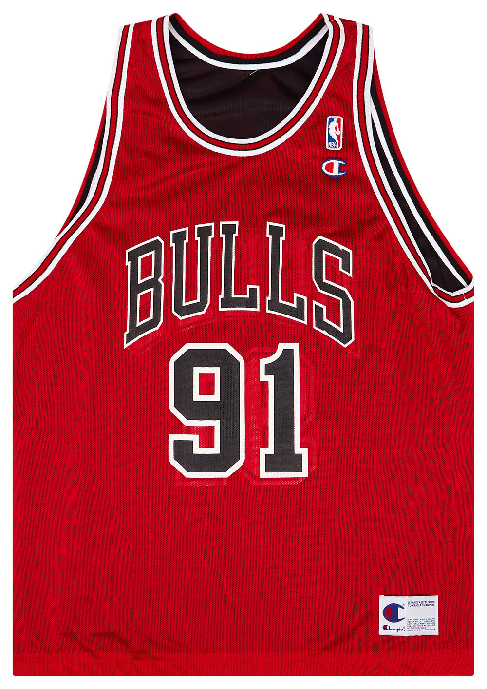 Dennis Rodman Champion Jersey Chicago Bulls NBA Basketball -  Sweden