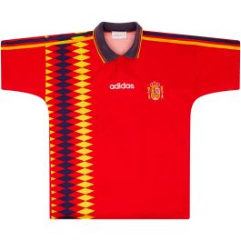 2018-19 spain adidas originals retro 1994 home shirt outlet